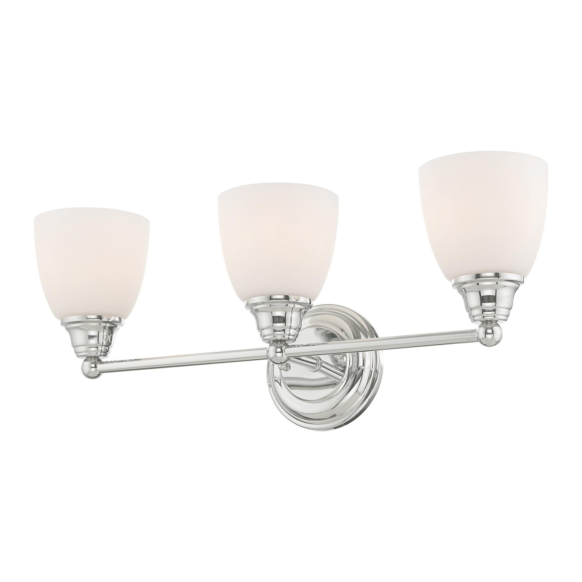 Livex Lighting Somerville 3 - Light Vanity in  Polished Chrome