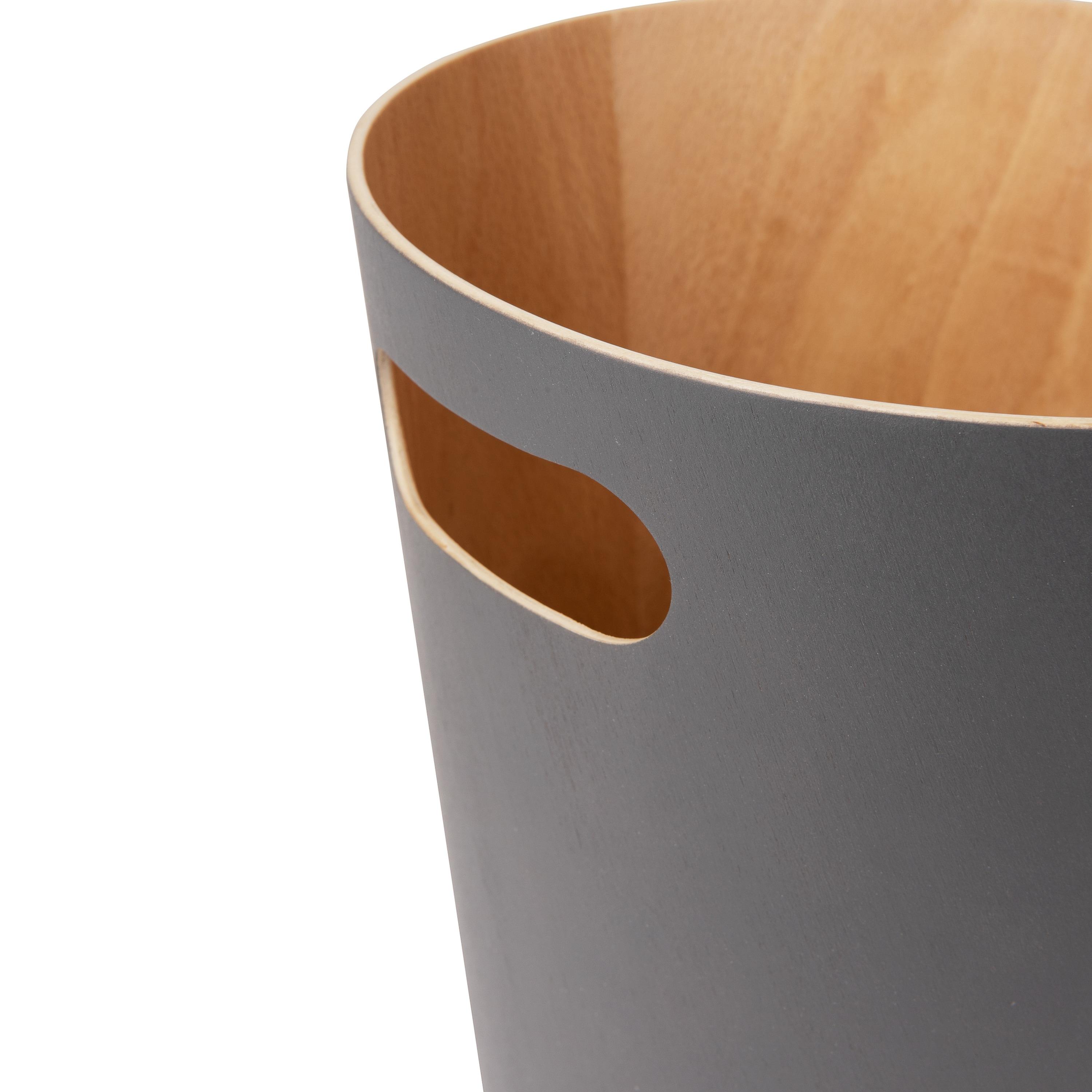 Zallie Trash Can - Charcoal