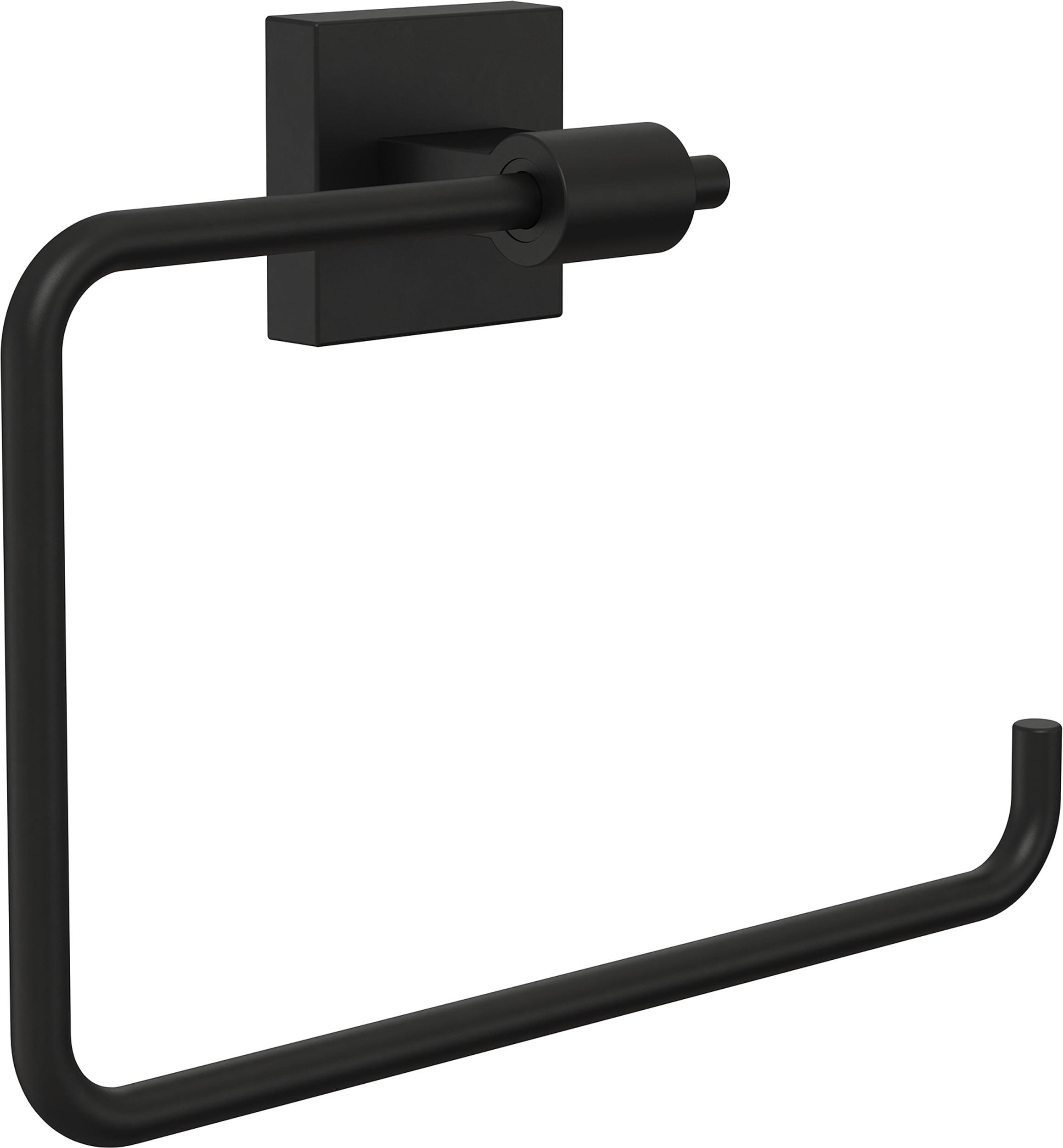Franklin Brass MAX46-FB Maxted Towel Ring, 7.87 x 2.15 x 6.04 Inches, Matte Black