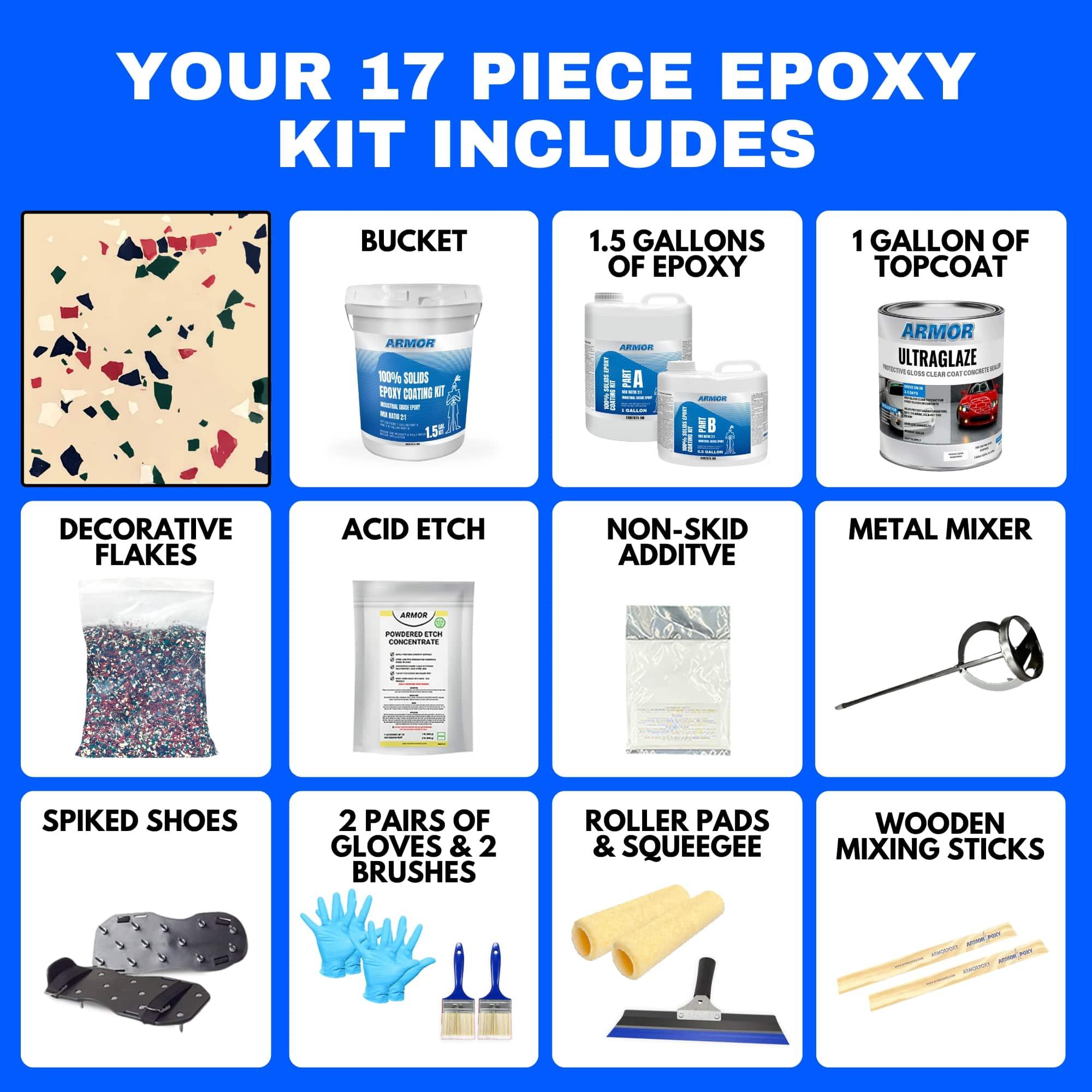 ArmorPower Epoxy Kit 14 Piece