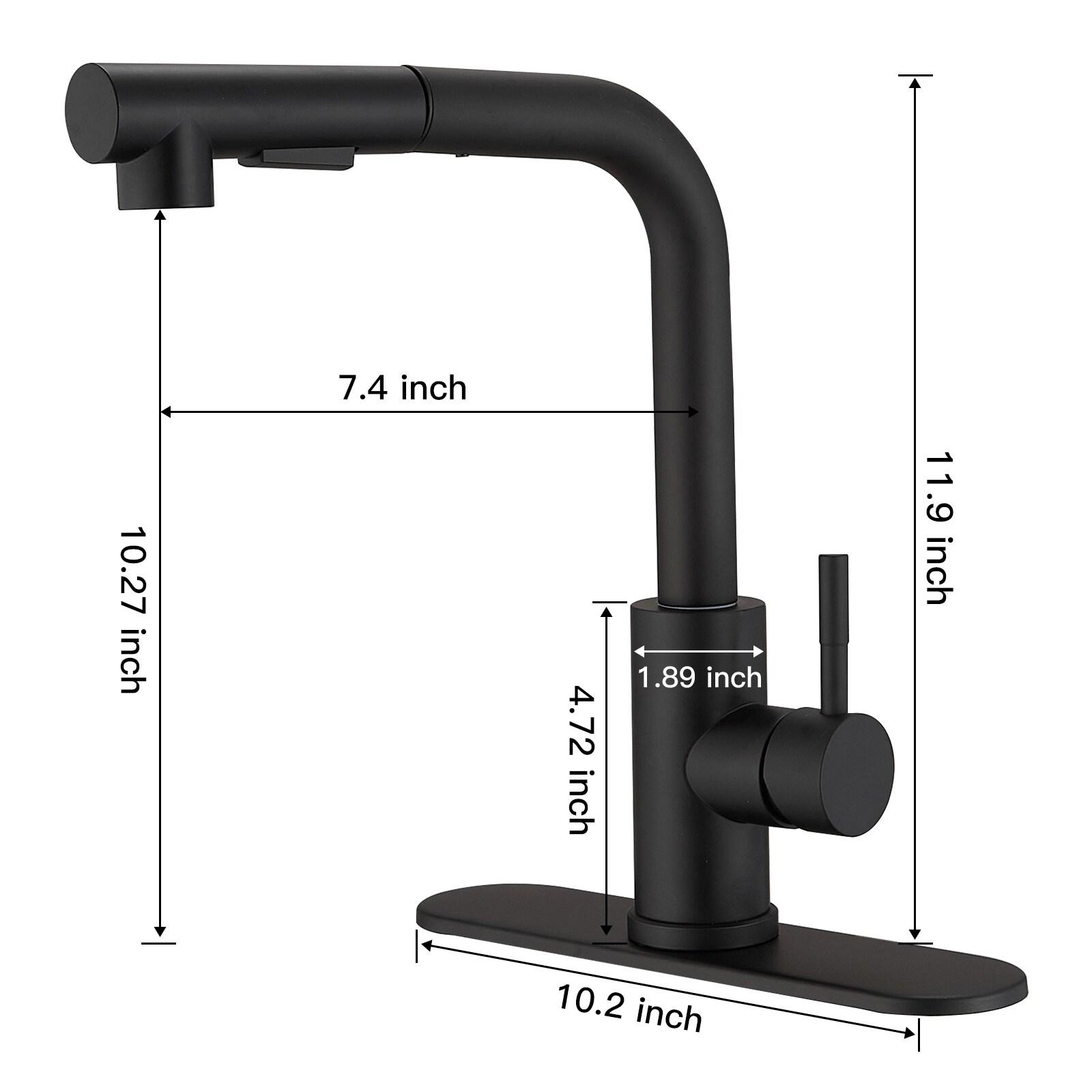 VIBRANTBATH Pull Out Kitchen Faucet