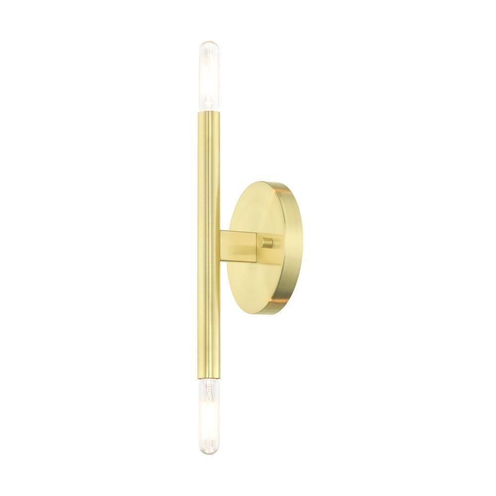 Livex Lighting - Copenhagen - 2 Light ADA Wall Sconce in Mid Century Modern