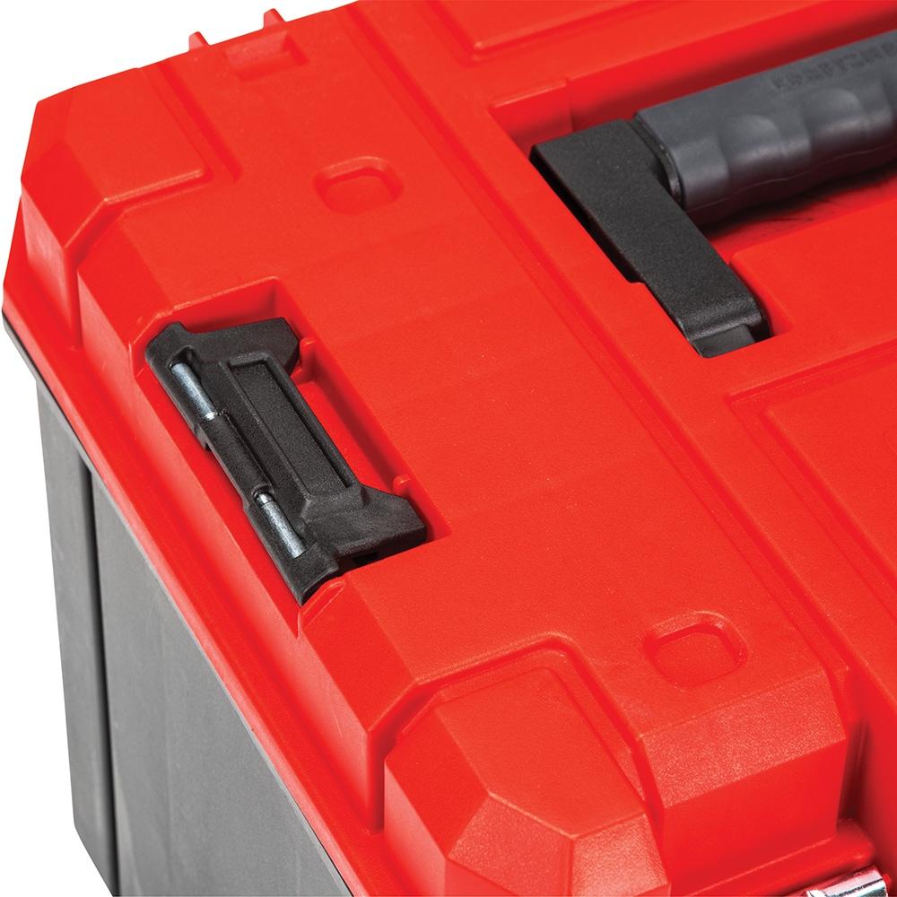 CRAFTSMAN Versastack System 17-in Red Plastic Lockable Tool Box