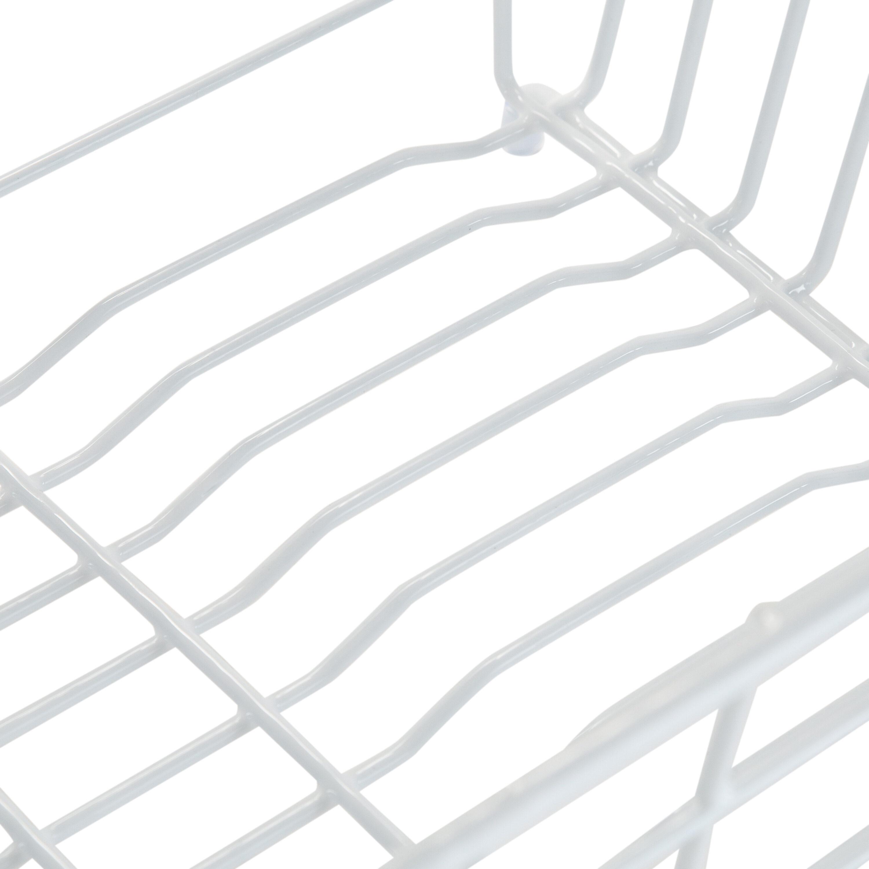 Over the Sink White Dish Rack