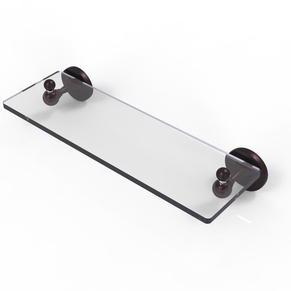 Allied Brass Shadwell Antique Bronze Wall mount Bathroom Shelf ( 16-in x 3.6-in x 5-in )