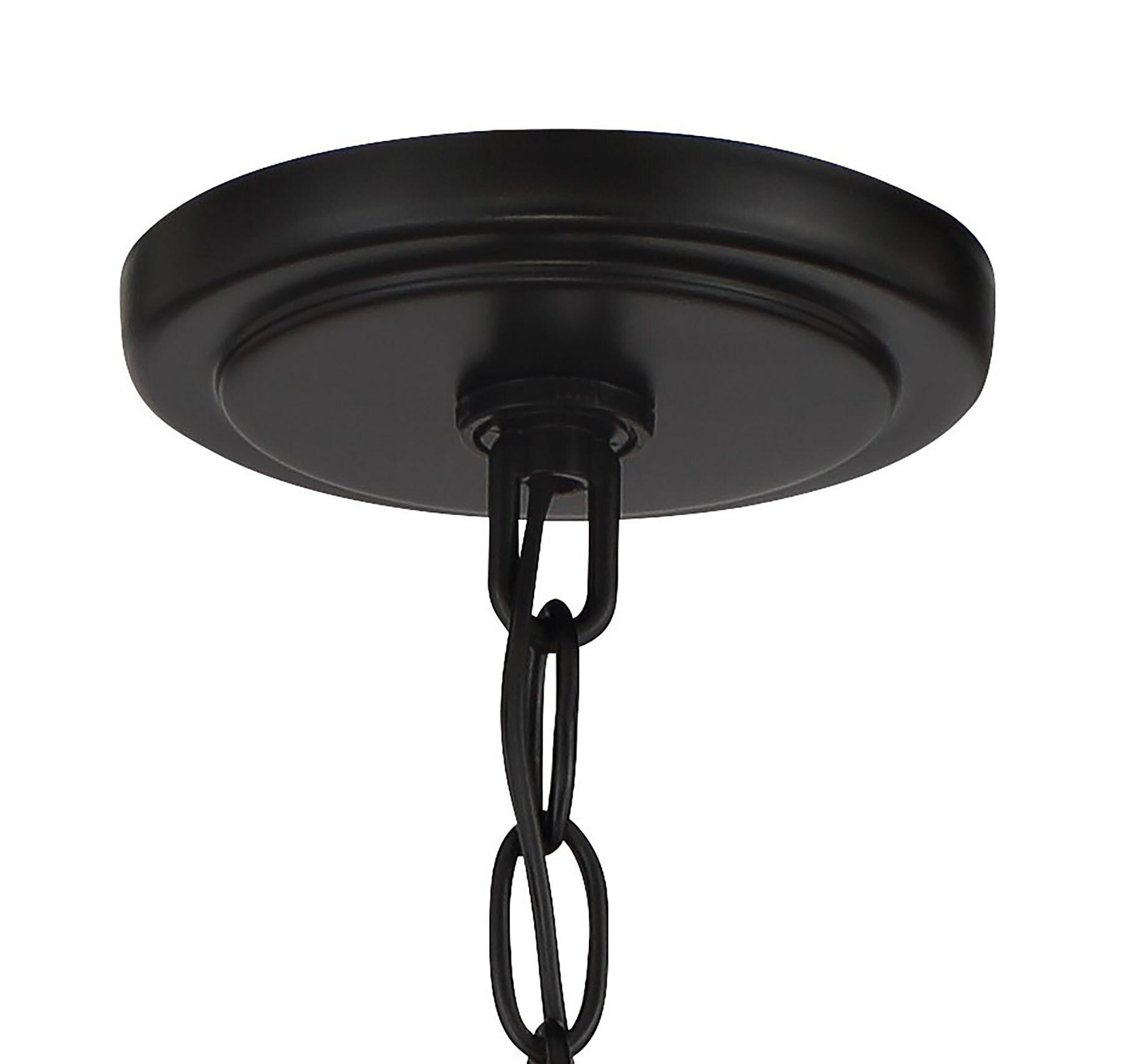 4443-66A-Minka Lavery-Laurel Estate - 4 Light Convertible Foyer-19.13 Inches Tall and 20 Inches Wide-Coal Finish    -Traditional Installation