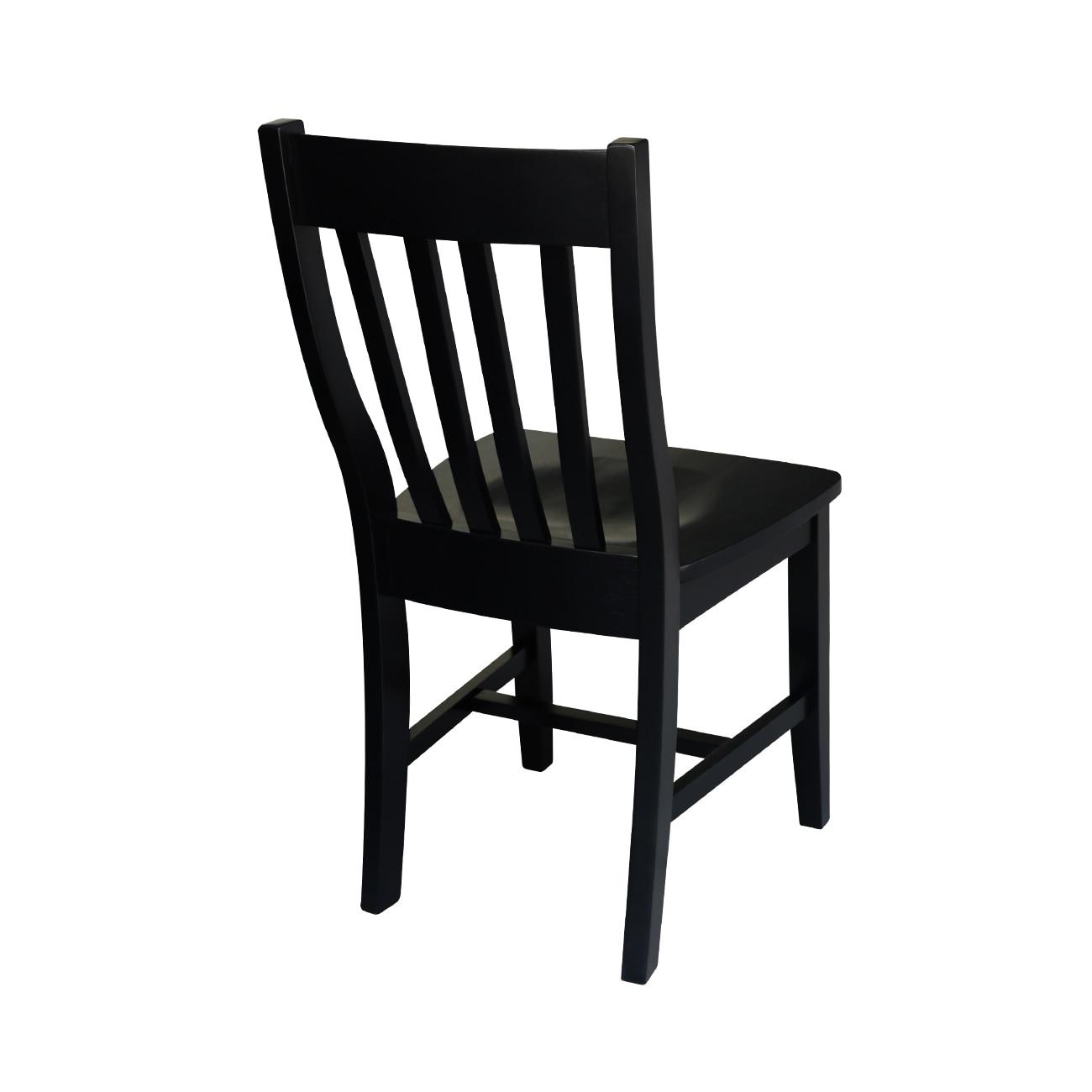 August Grove® Toby 18.5'' H Solid Wood Side Chair (Set of 2)