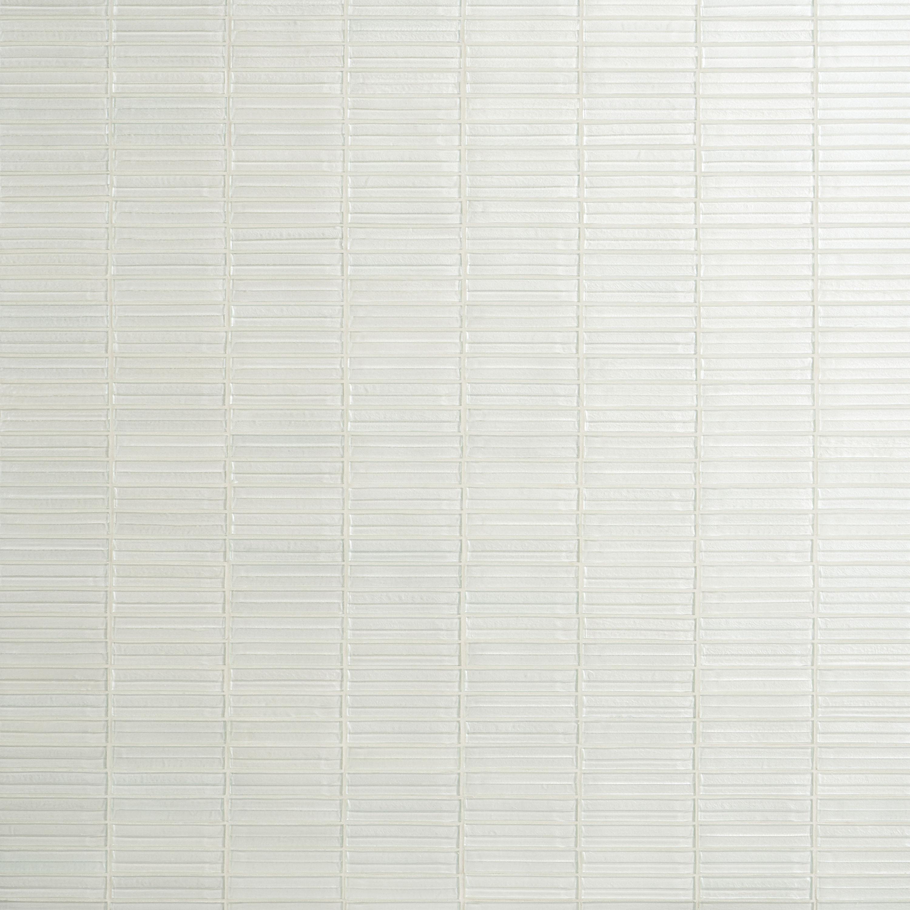 Tara Stacked 11.61" x 11.73" Molten Glass Mosaic Wall Tile (0.95 Sq. Ft. / Sheet)