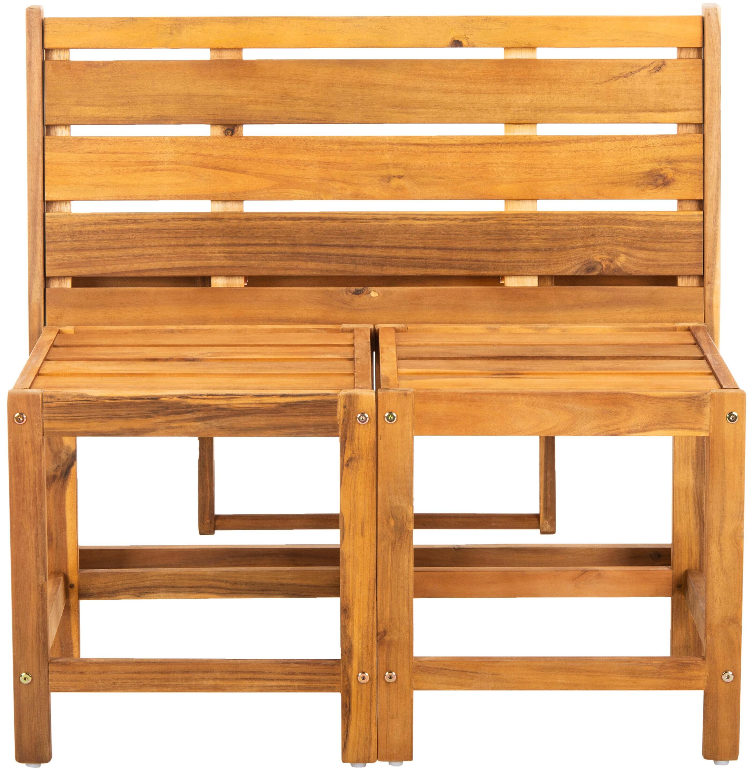 Belamy Transformer Bench - Outdoor - PAT6752 - Natural - Safavieh