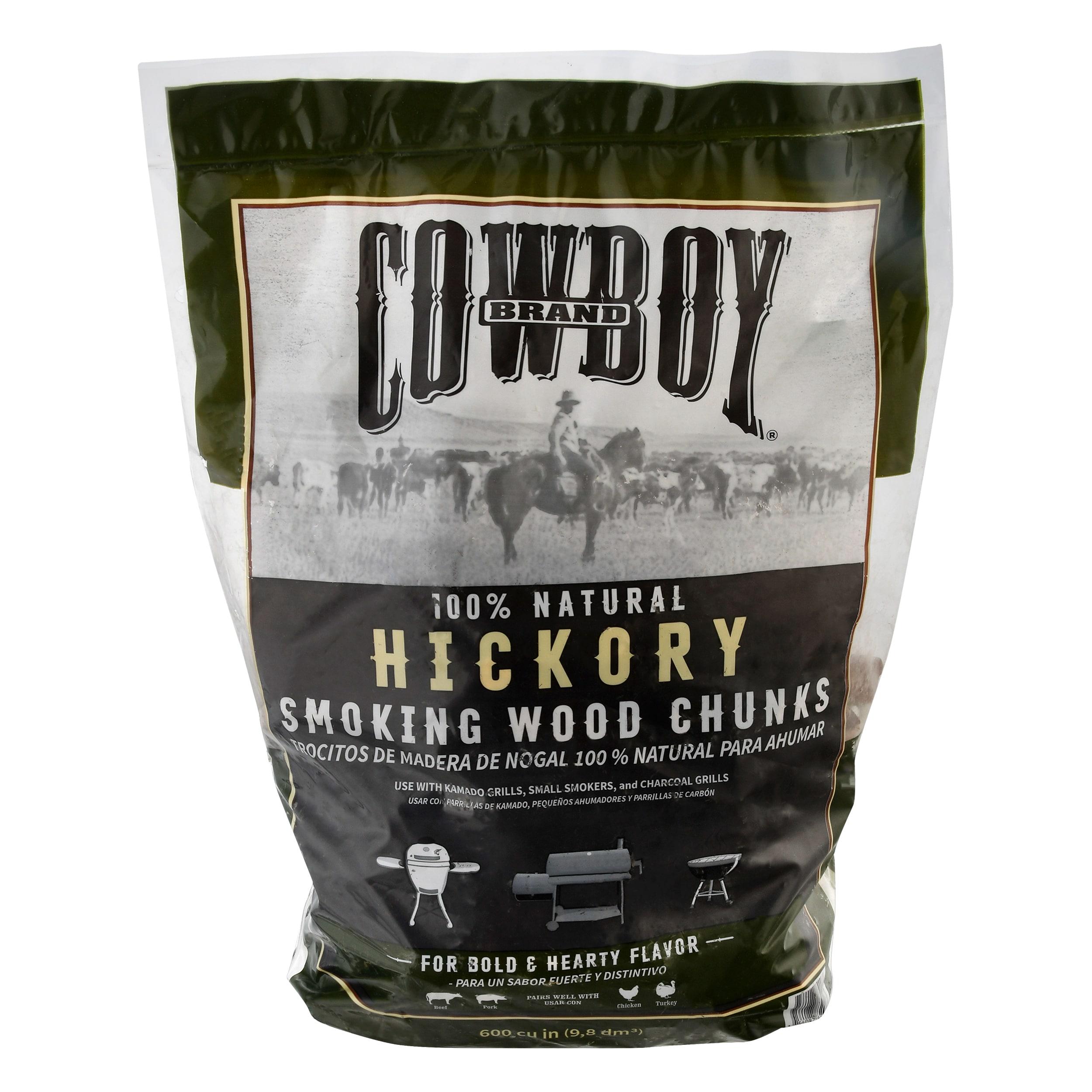 Cowboy Charcoal Hickory 600 Cubic inch(es) Wood chunks