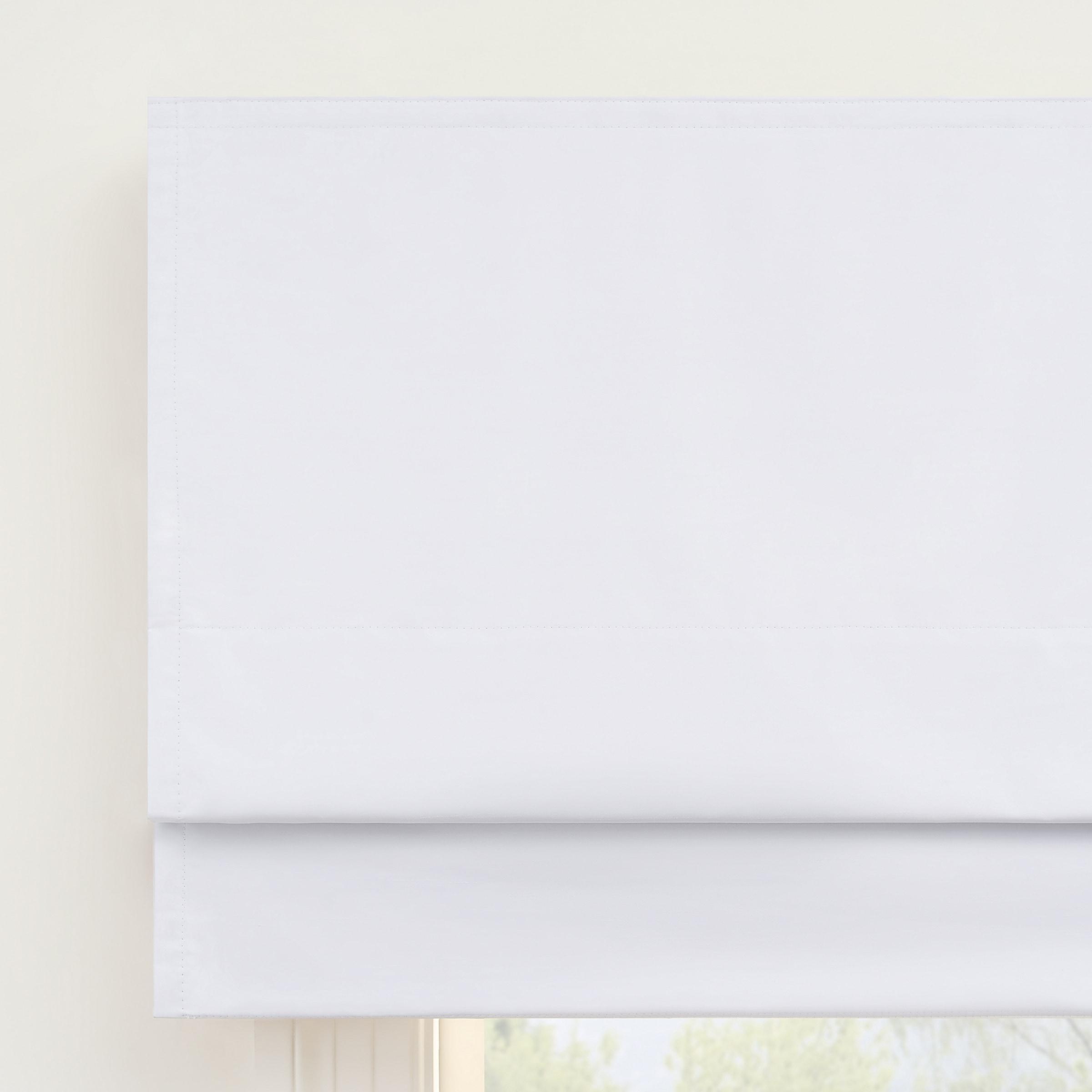 Eclipse Cordless Blackout Polyester Shade, White, 27 in x 64 in