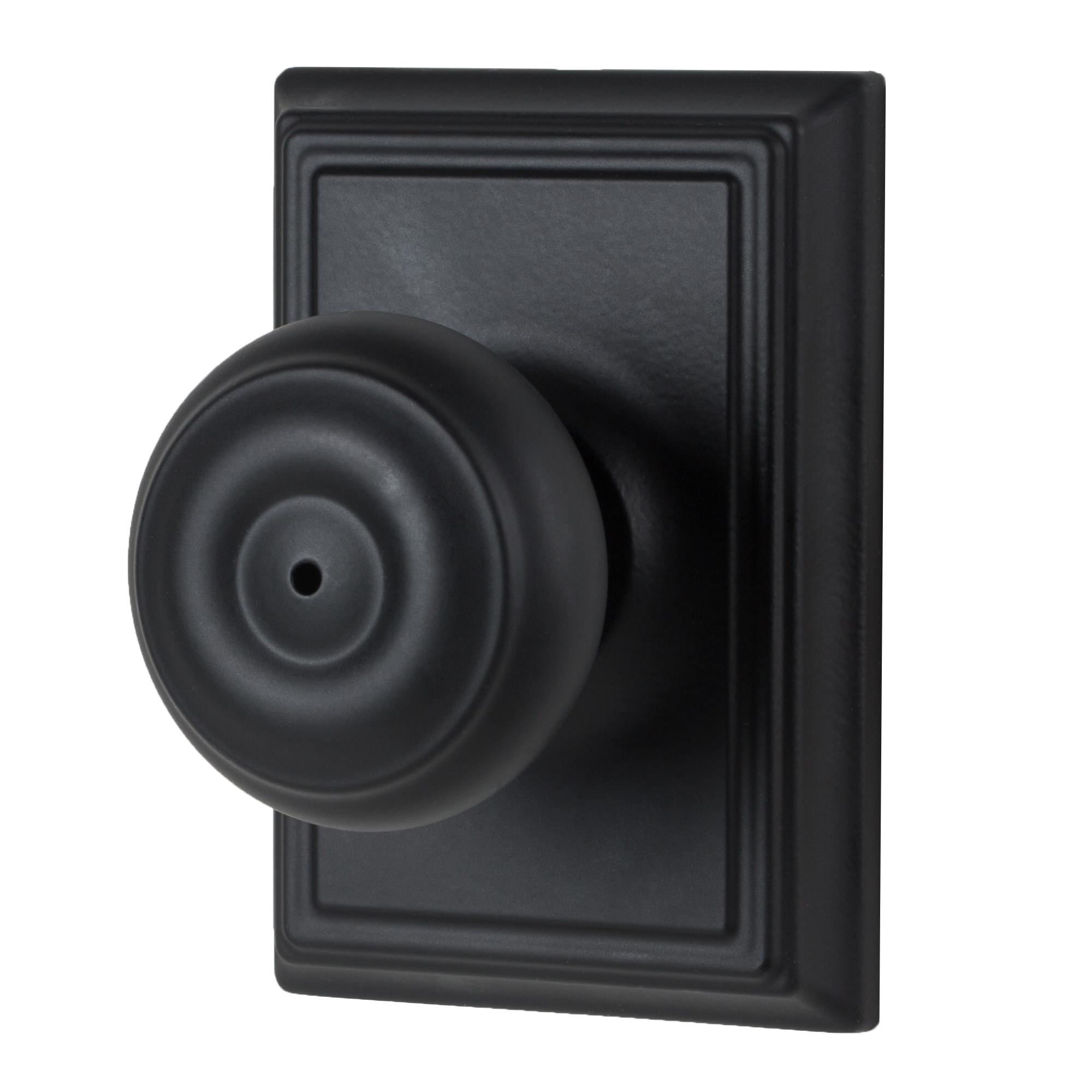 Georgian Privacy Knob with Addison Trim