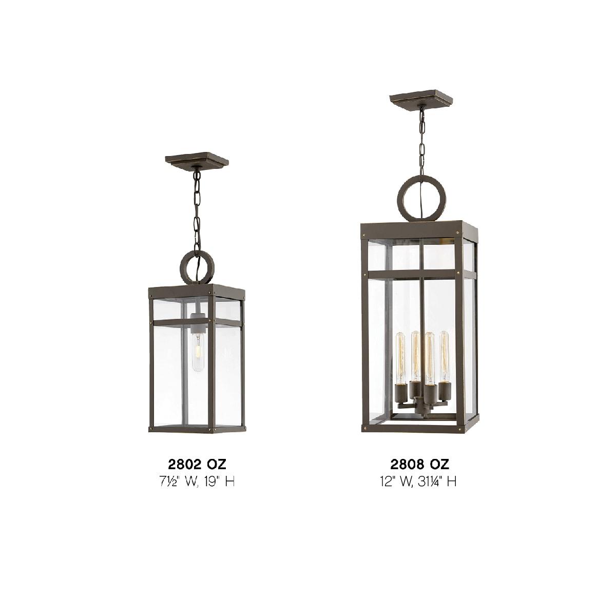Hinkley 1 -Bulb 19" H Outdoor Hanging Lantern By Lisa McDennon