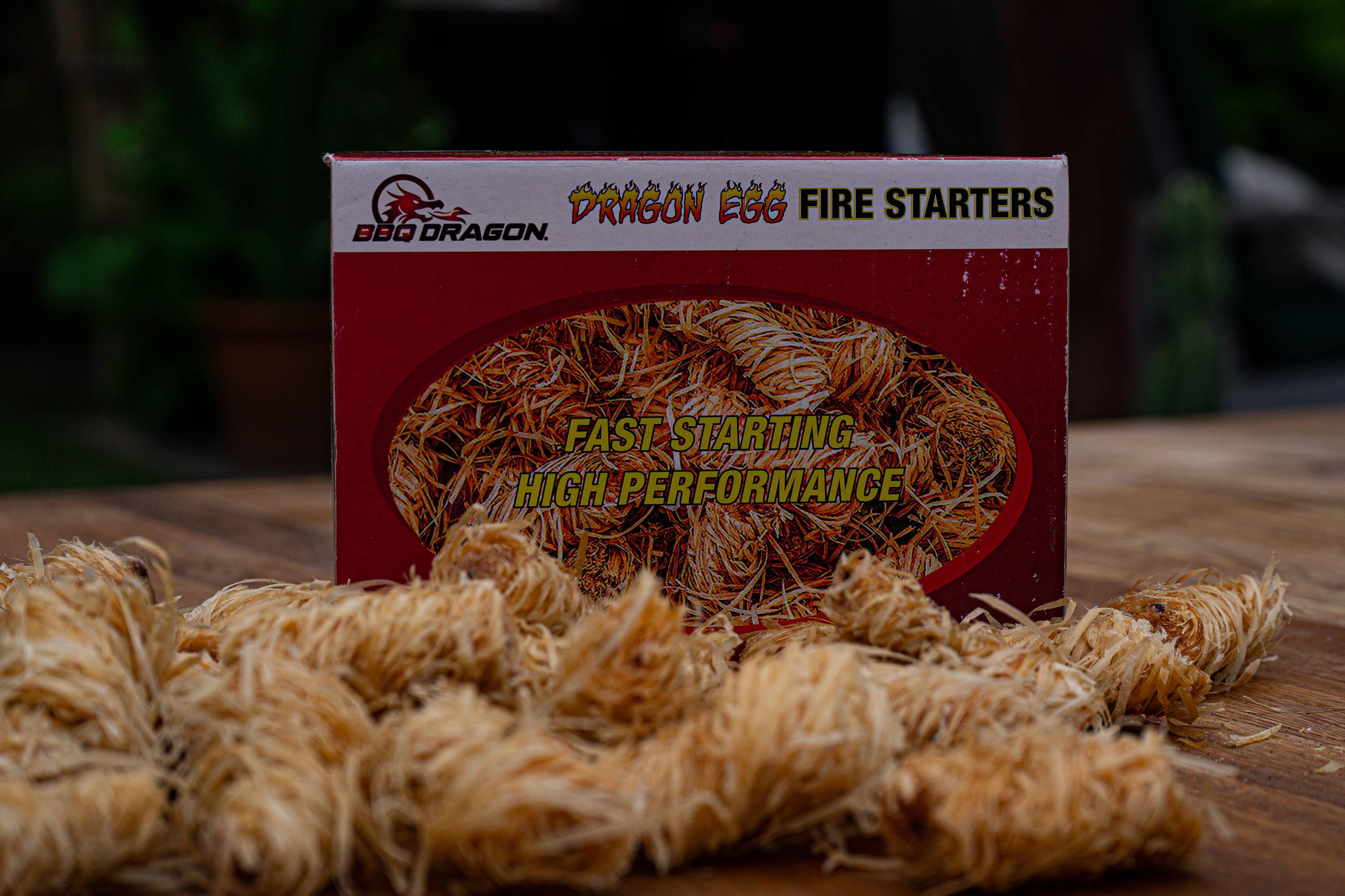 BBQ Dragon Wood Non-Stick Charcoal Starters (Set of 50)