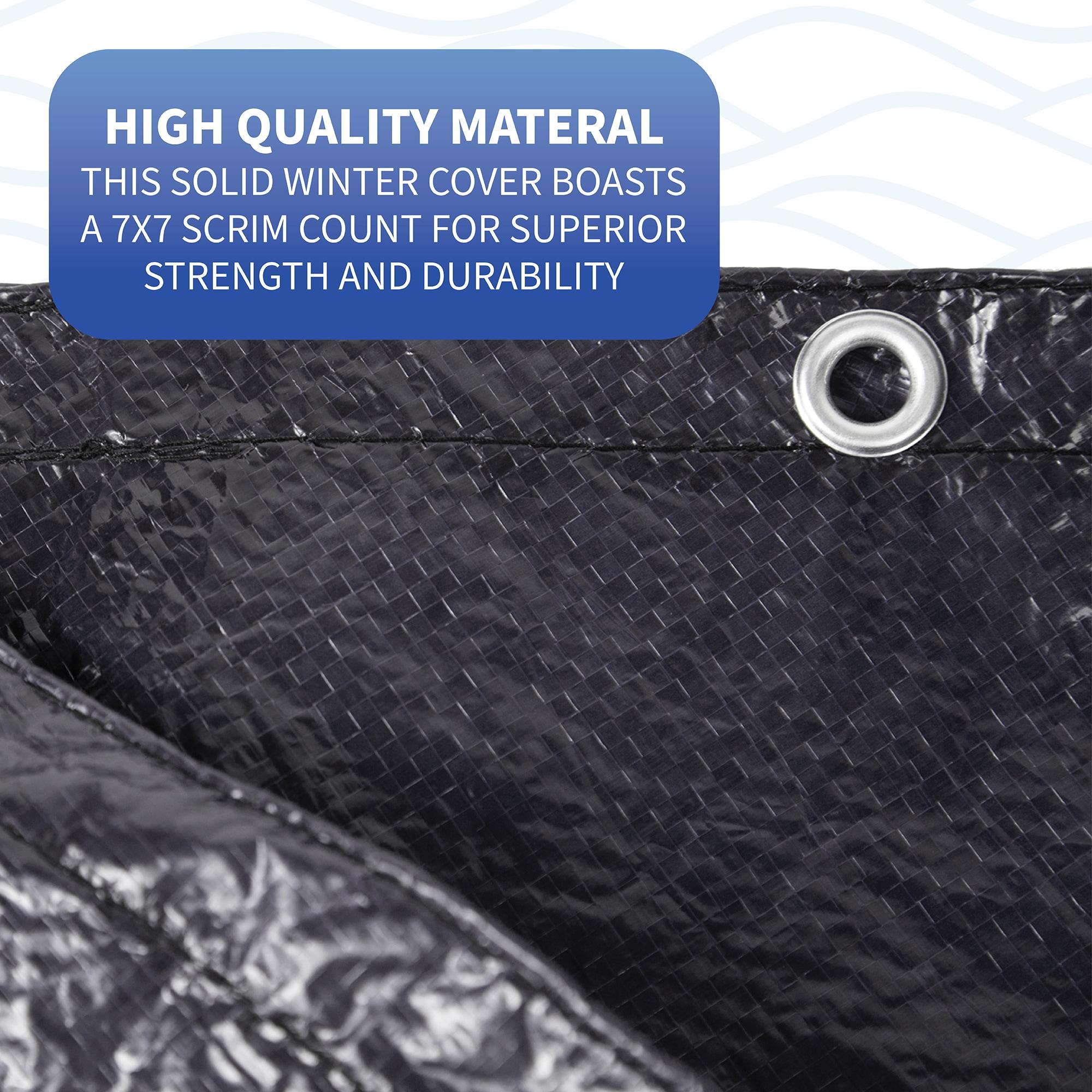 Blue Wave Products 8-Year Rectangular In Ground Pool Winter Cover