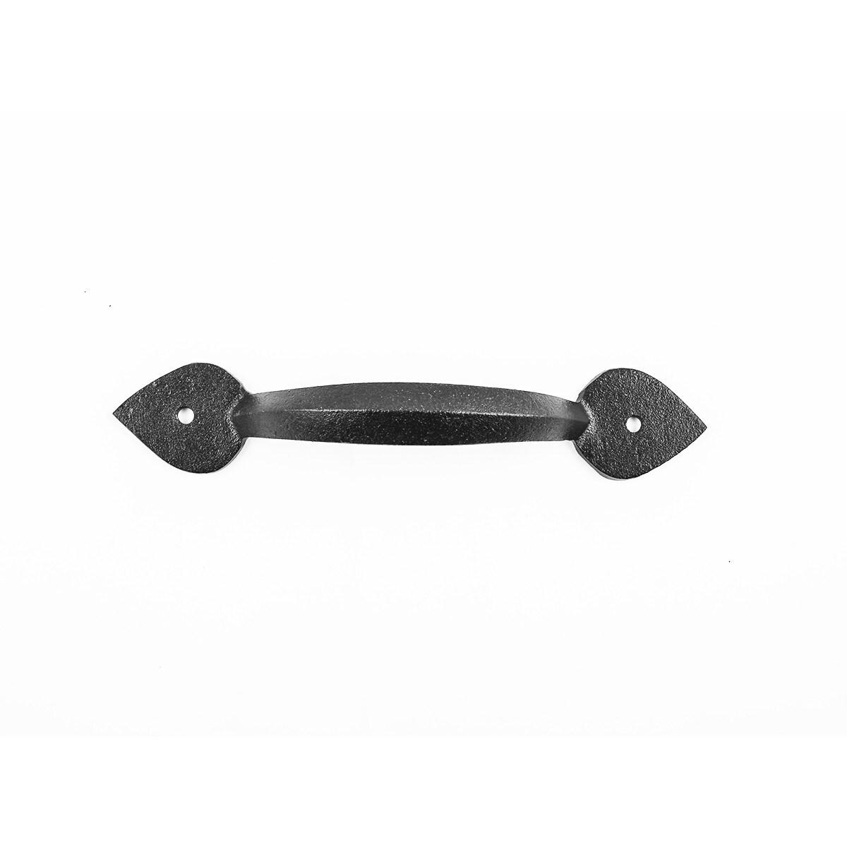 The Renovators Supply Inc. Iron Cabinet Hardware Knob Pull Square Black 1 1/4" Renovators Supply (Set of 4)
