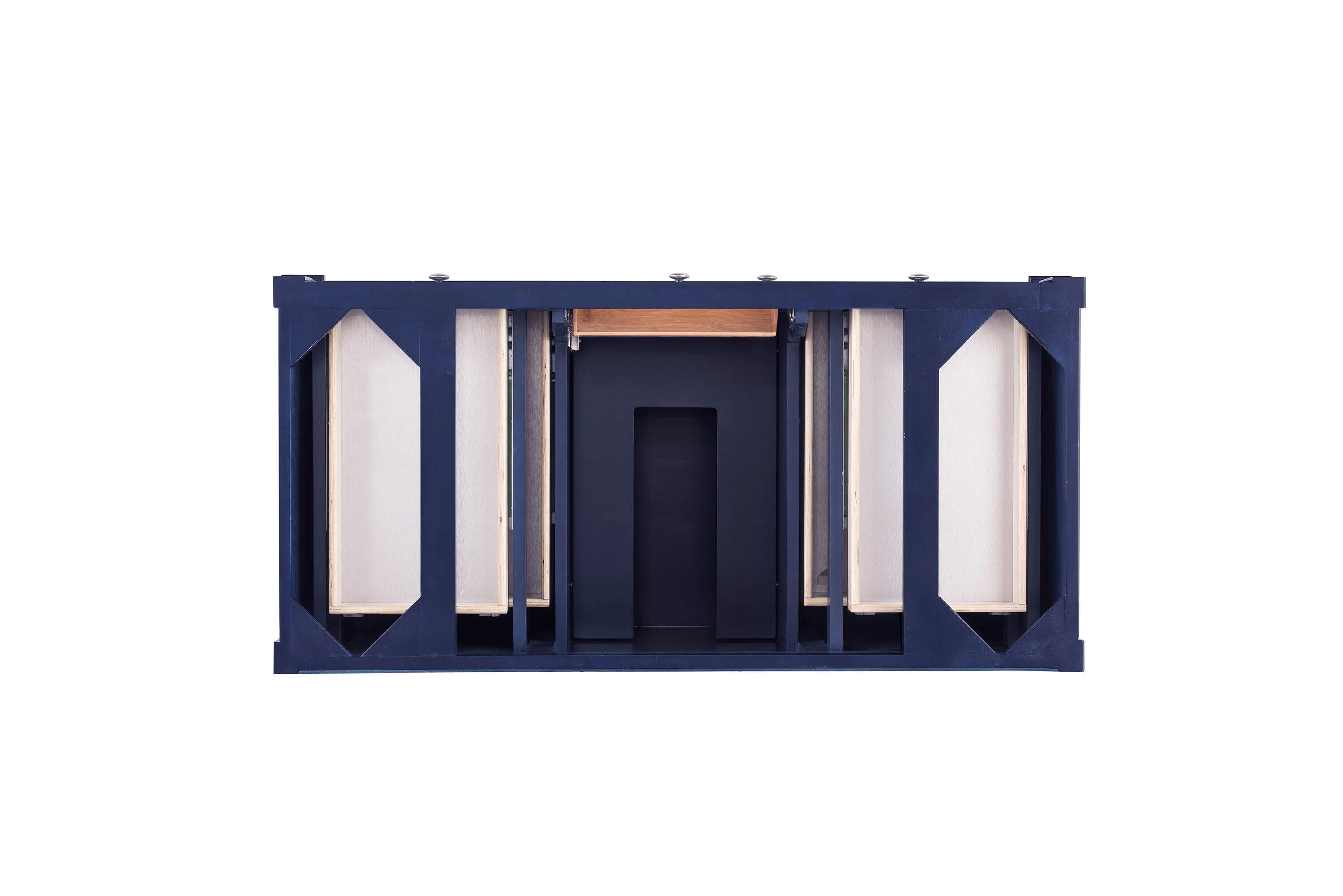 James Martin Vanities 650-V48 Brittany 47" Single Basin Poplar Wood Vanity Cabinet Only -