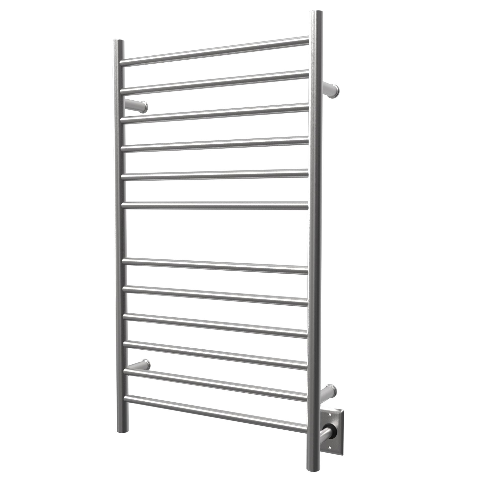 Radiant Large Curved Electric Towel Warmer Hardwired or Plug in