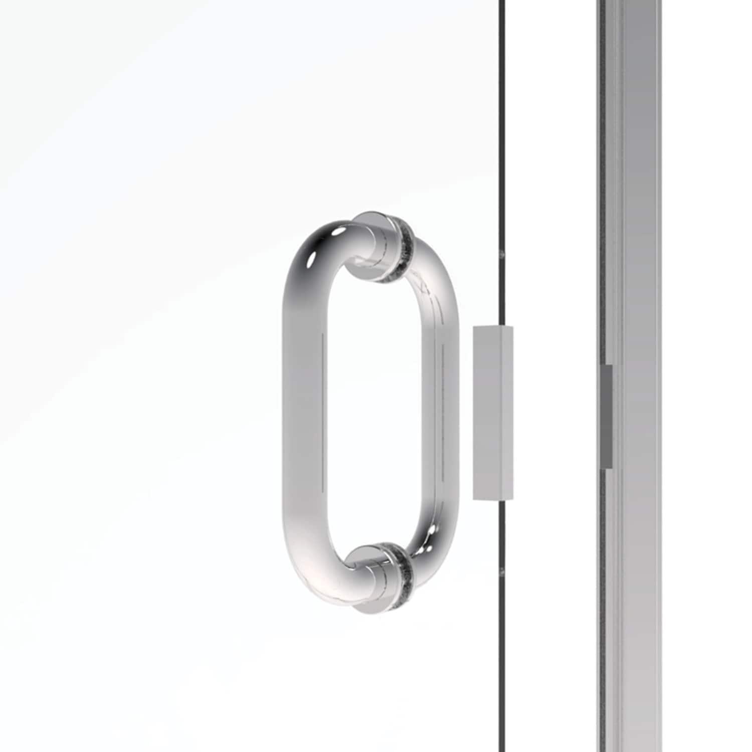 Infinity 33" W x 72" H Semi-Frameless Shower Door