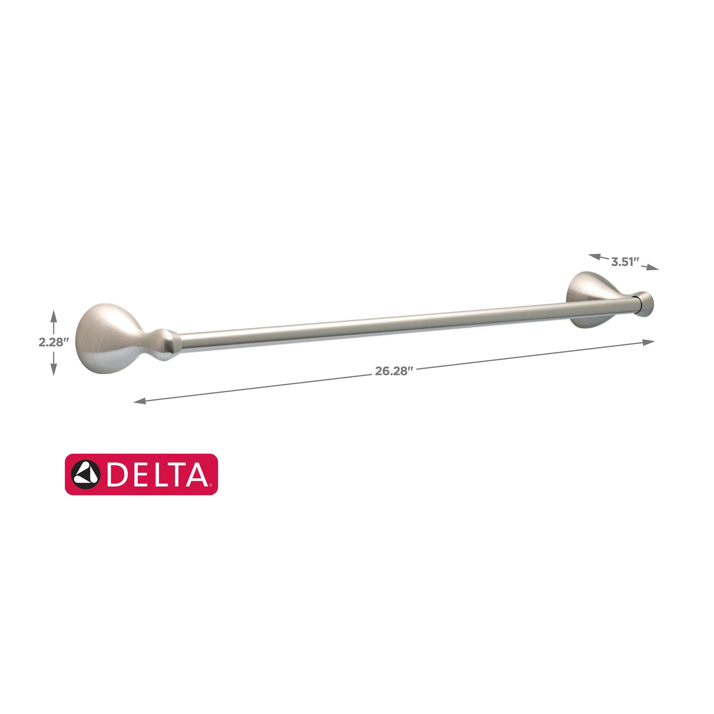 Delta Foundations FNDS24-BN Bath 24" Towel Bar Brushed Nickel Finish