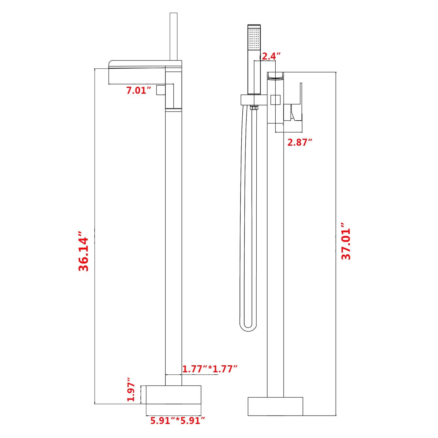 Bathroom Tub Spout