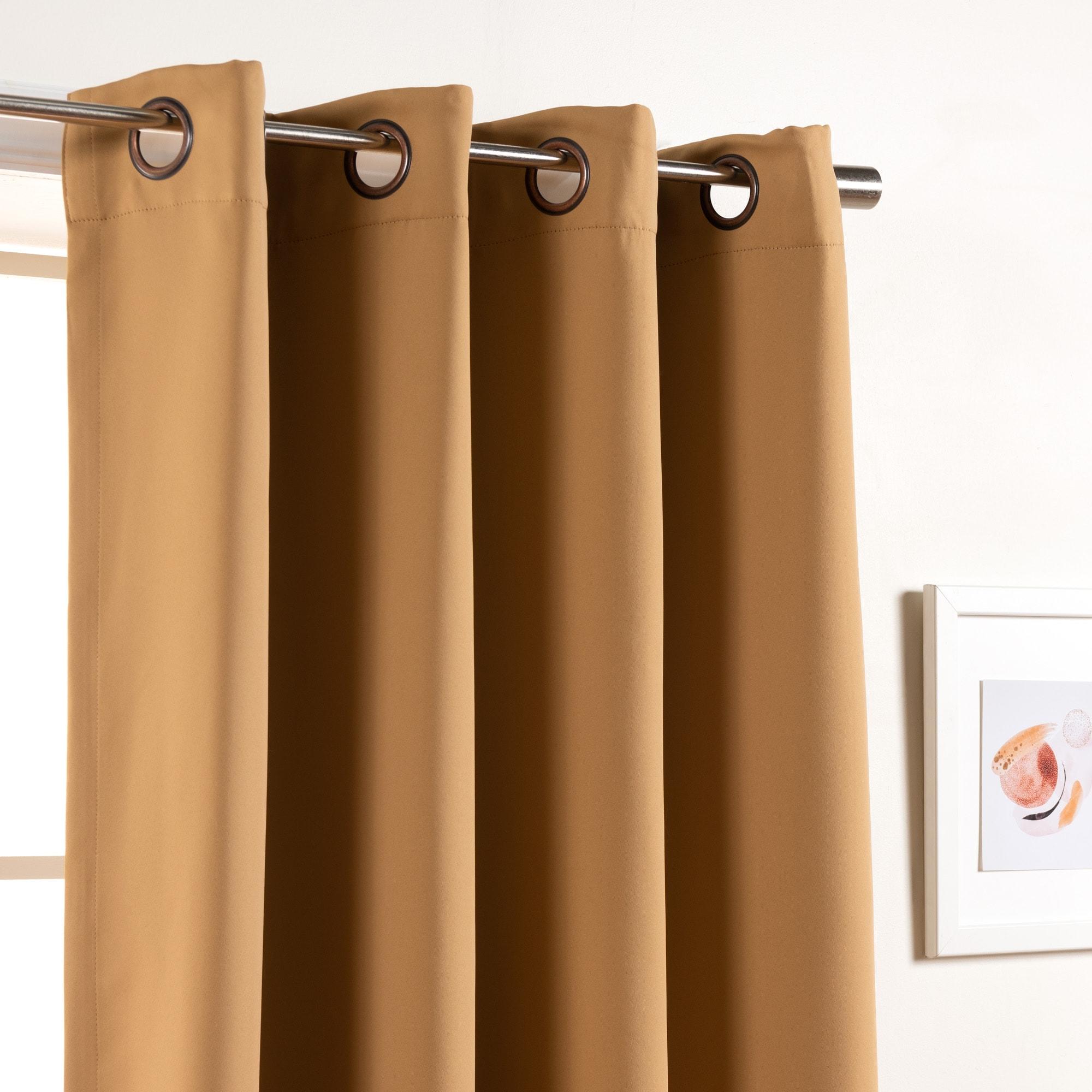 Best Home Fashion, Inc. Polyester Blackout Sliding Panel Pair (Set of 2)