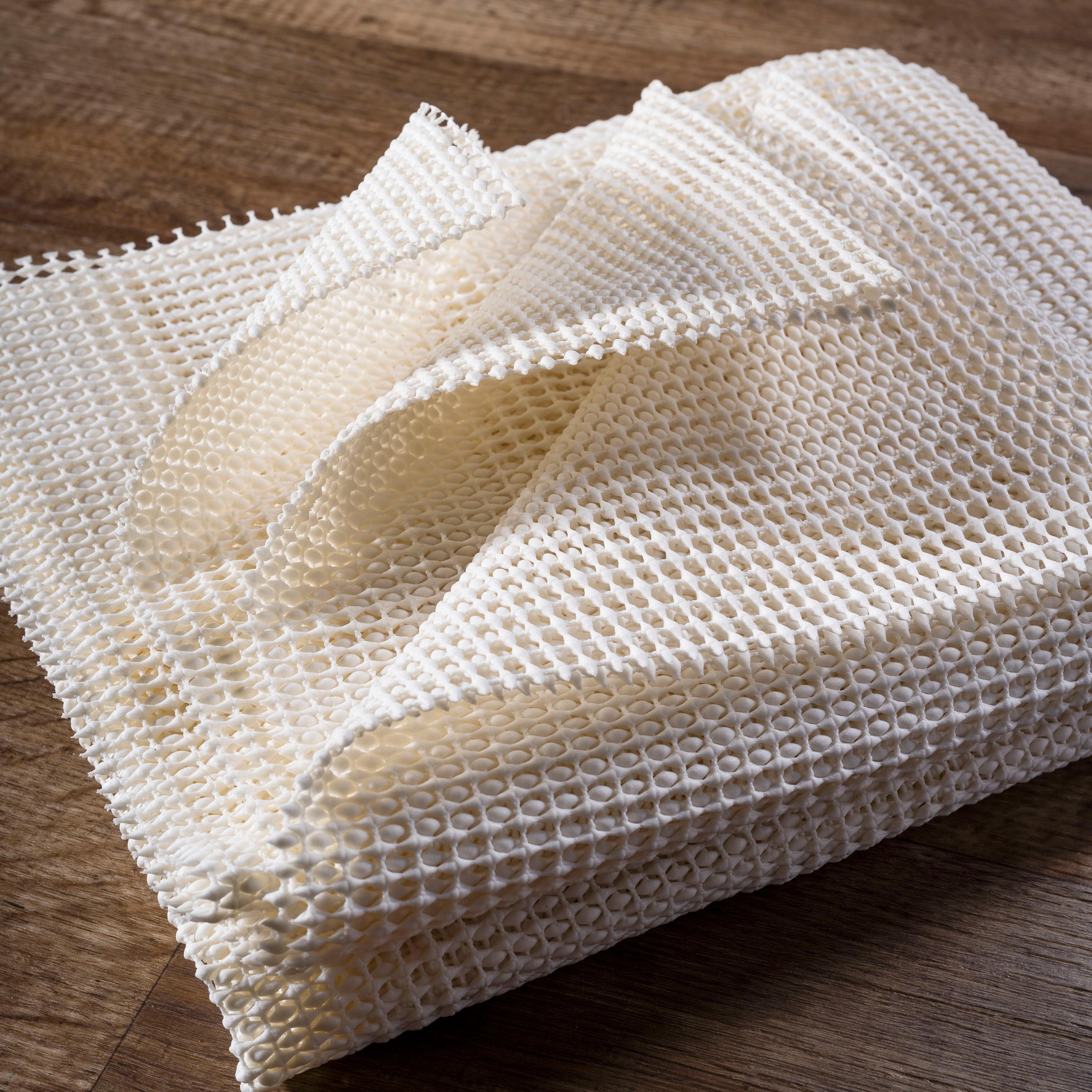 JONATHAN Y Ultra Stop Cream 12 ft. x 18 ft. Rug Pad