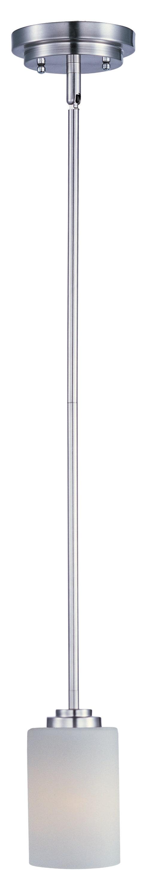 Maxim 90030 Deven 4" Wide Mini Pendant - White