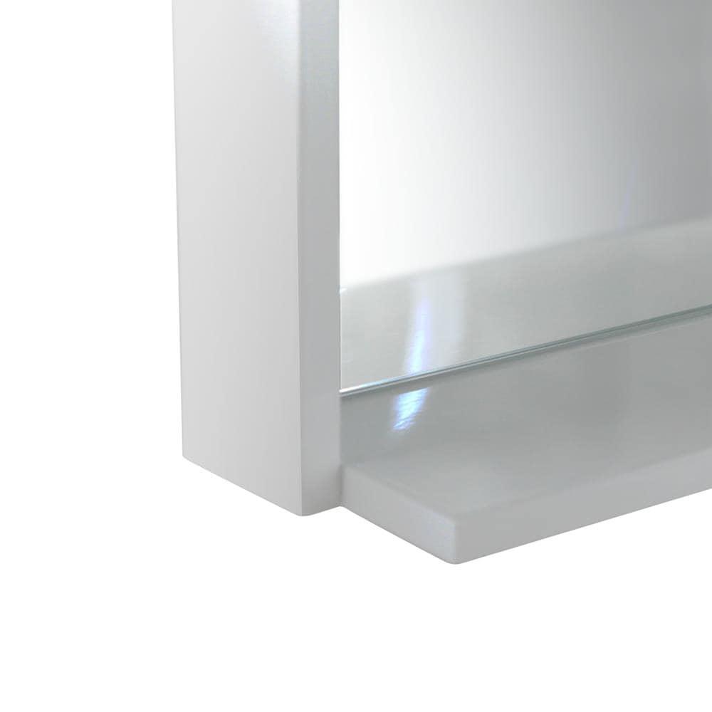 Fresca Allier 16" white Mirror with Shelf