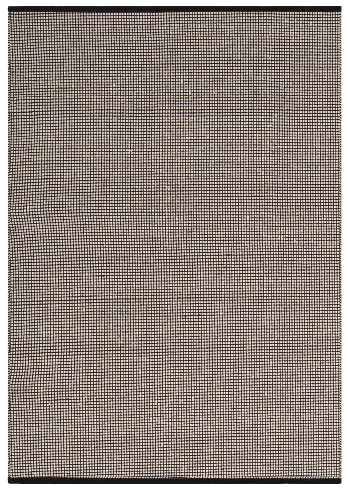 Montauk MTK345 Hand Woven Indoor Accent Rug - Ivory/Black - 3'x5' - Safavieh