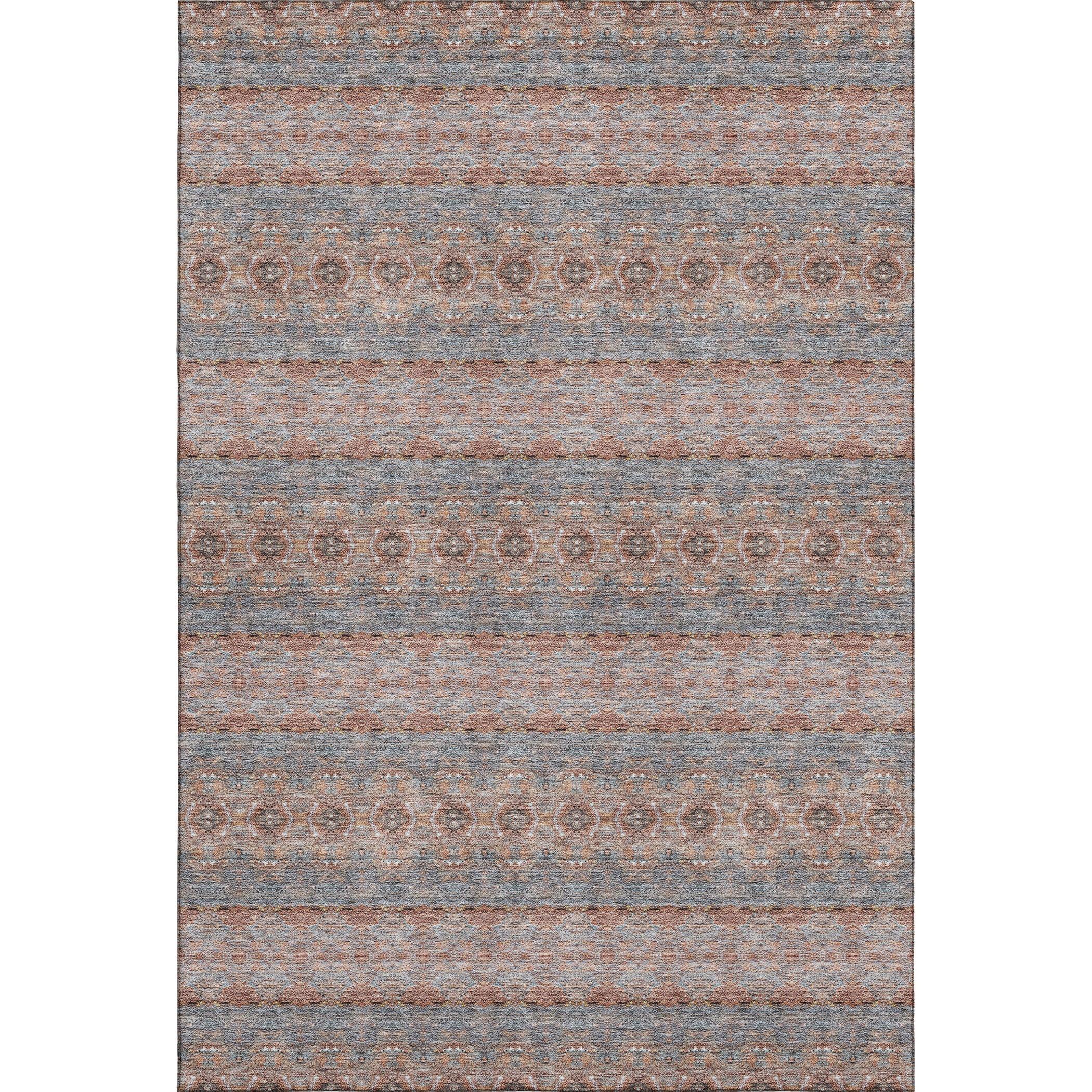 Premium Machine Washable Cerrito Paprika Rug