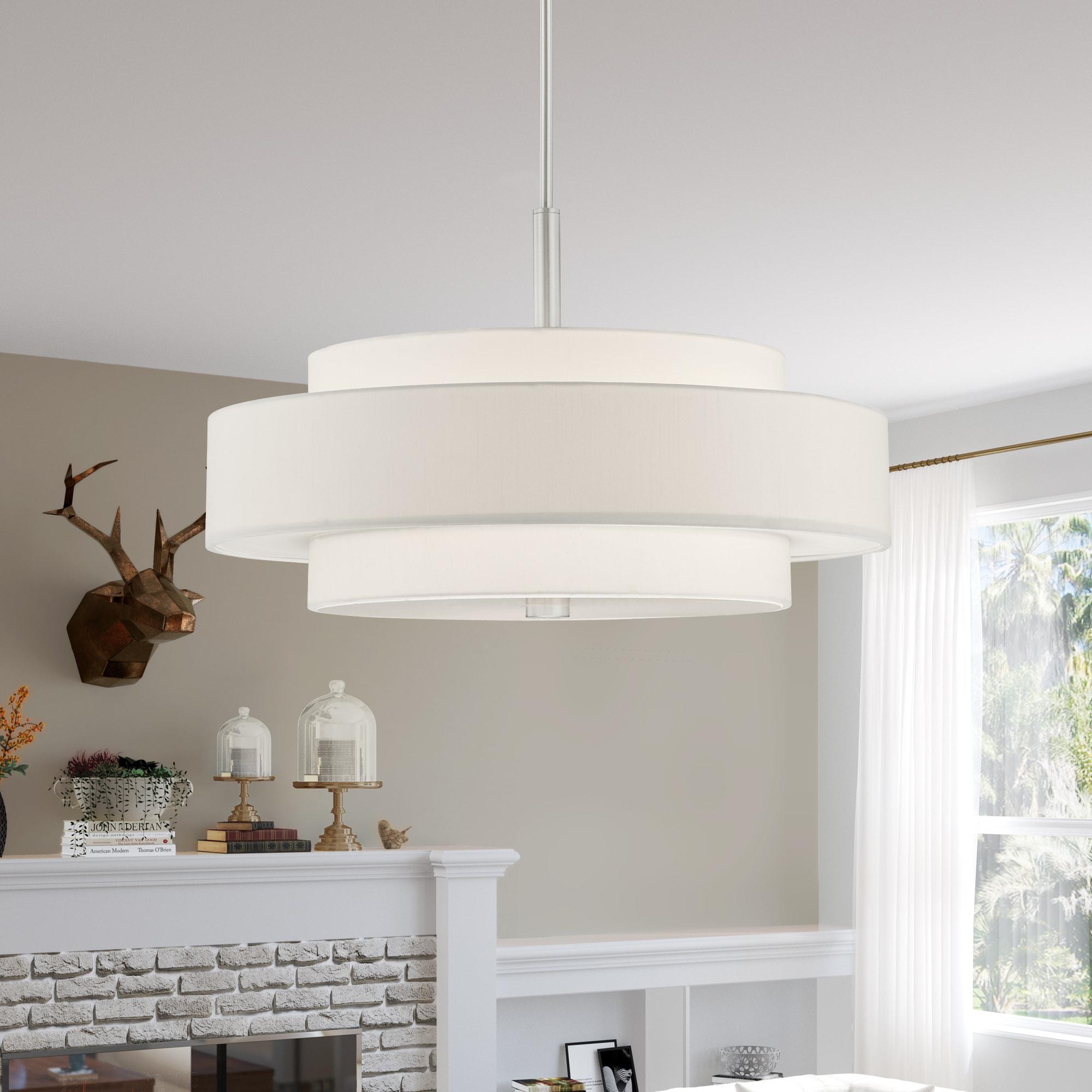 Livex Lighting Meridian 5 - Light Pendant in  Brushed Nickel