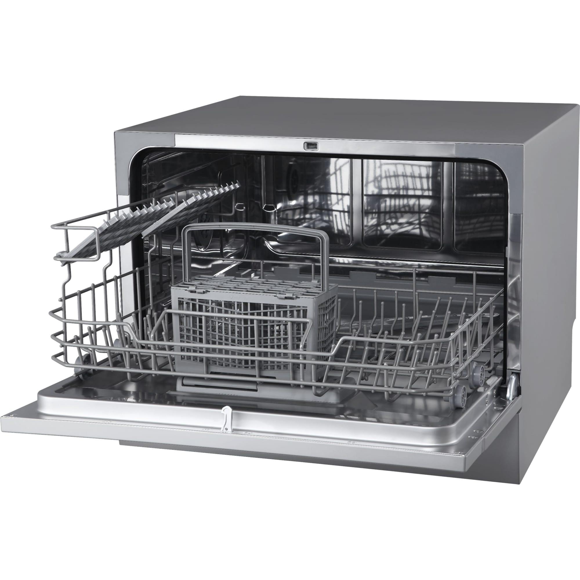 21-5/8 Inch Wide 6 Place Setting Countertop Dishwasher