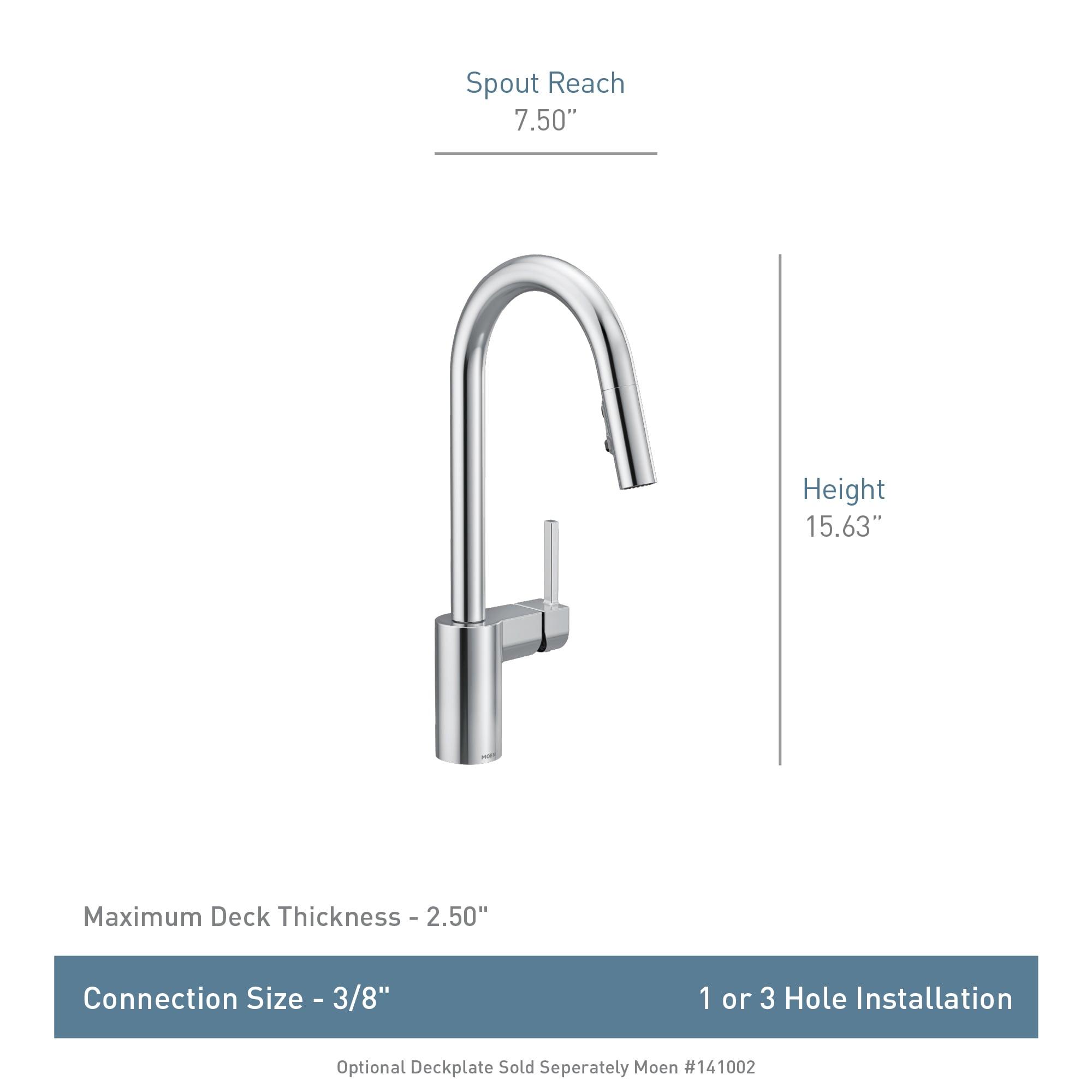 Moen Align Chrome One-Handle Pulldown Kitchen Faucet