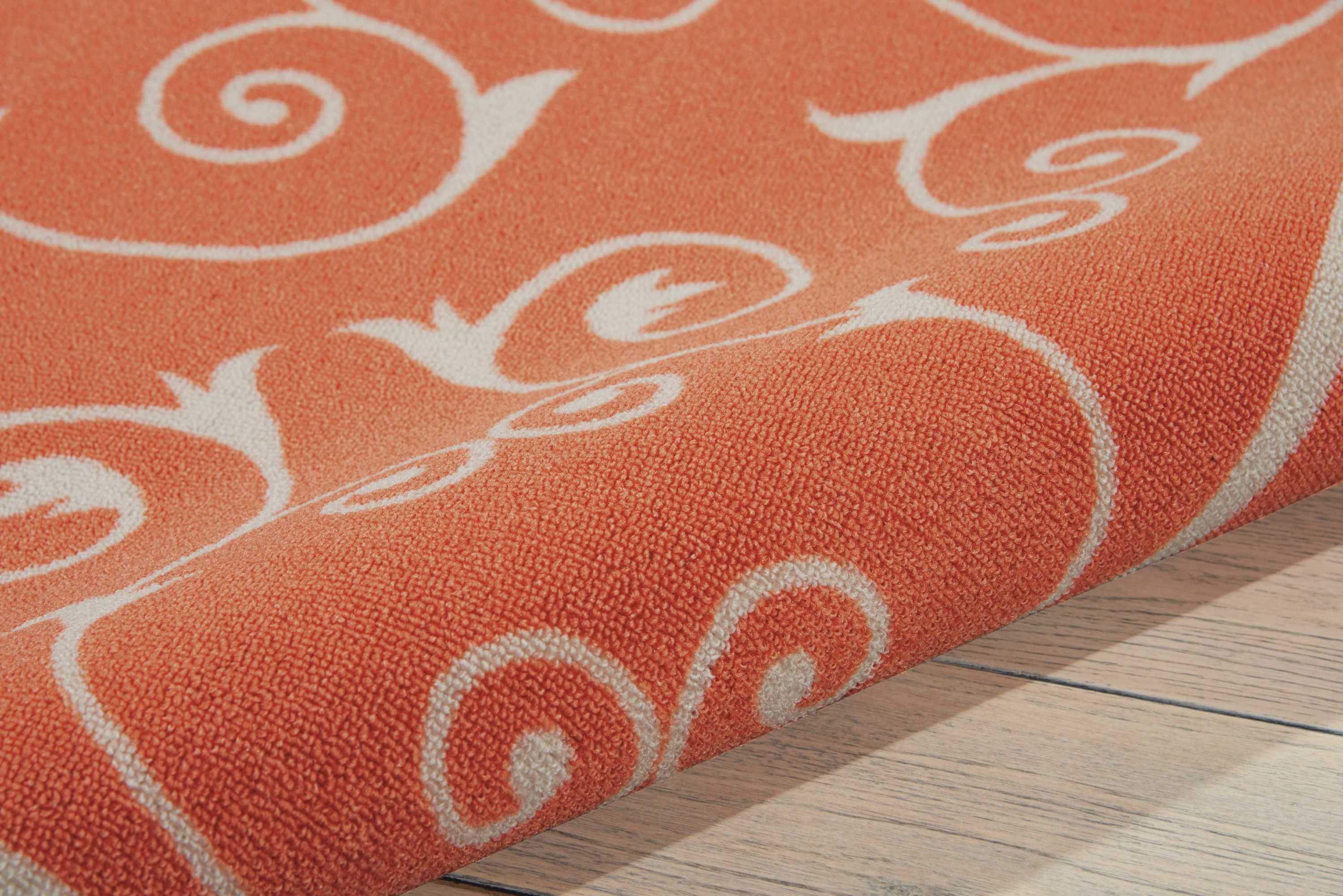 Nourison Home & Garden Loomed Scroll Indoor/outdoor Area Rug