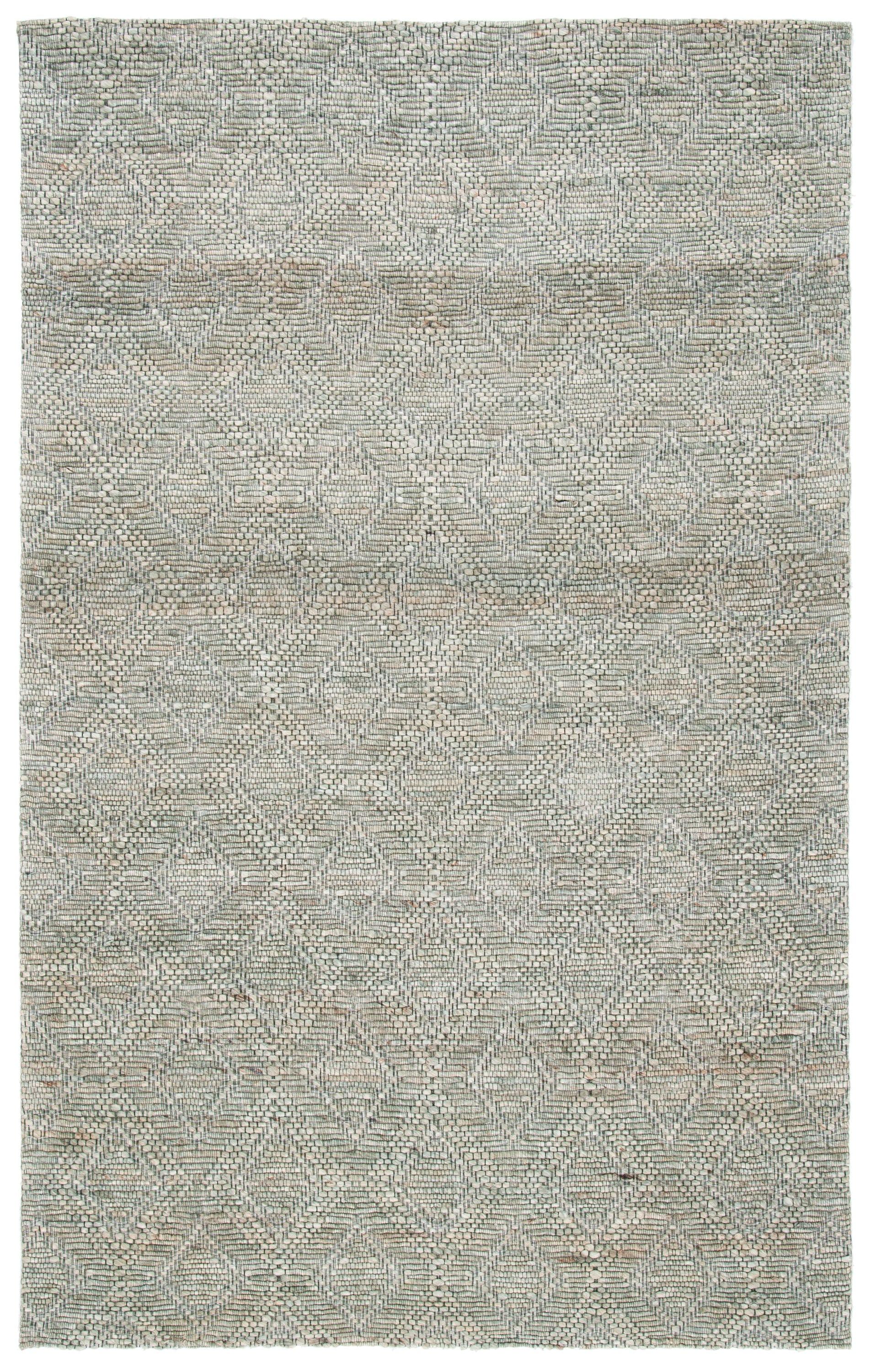 Marbella MRB307 Hand Woven Area Rug - Grey/Sage - 5'x8' - Safavieh.