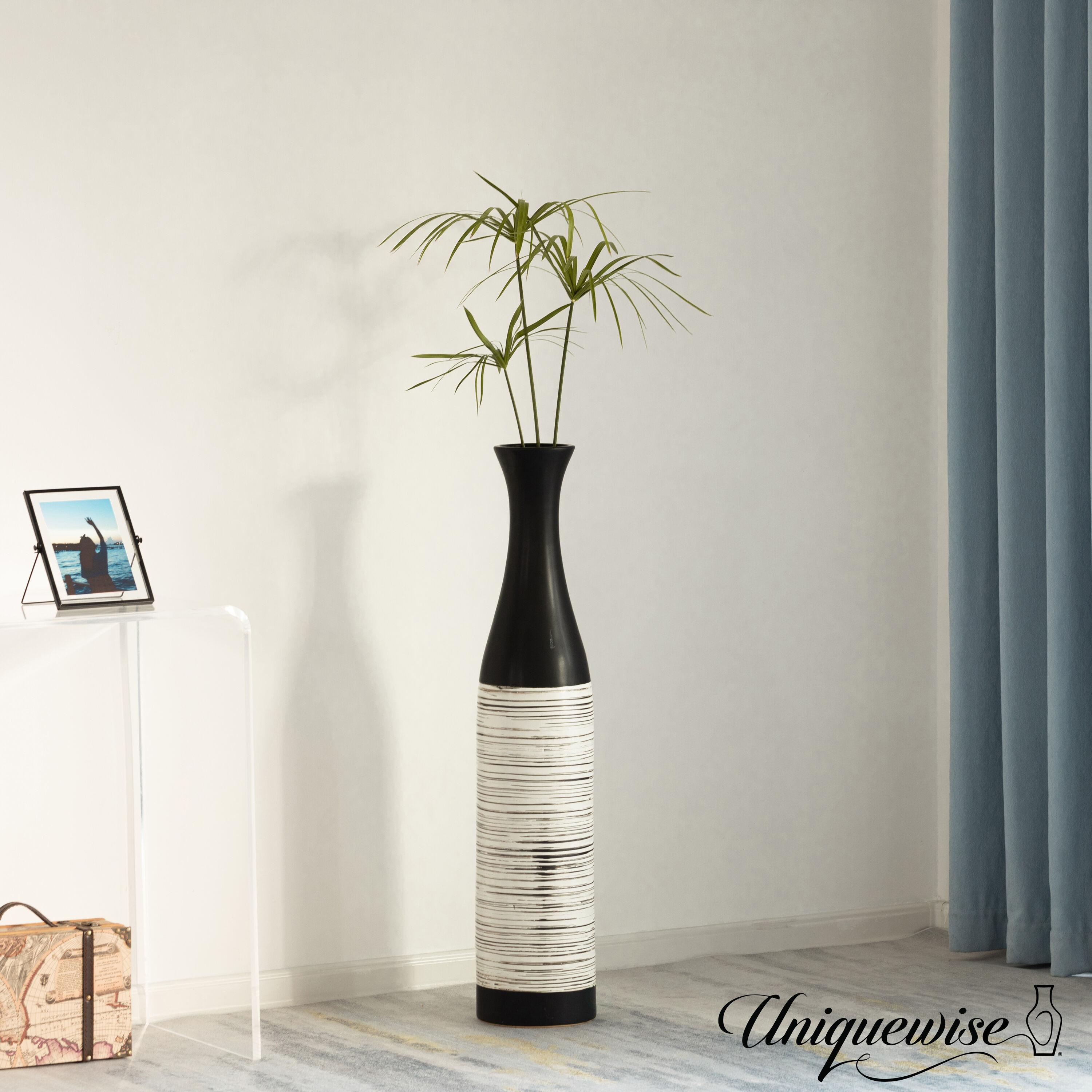 Uniquewise Handmade Ceramic Floor Vase