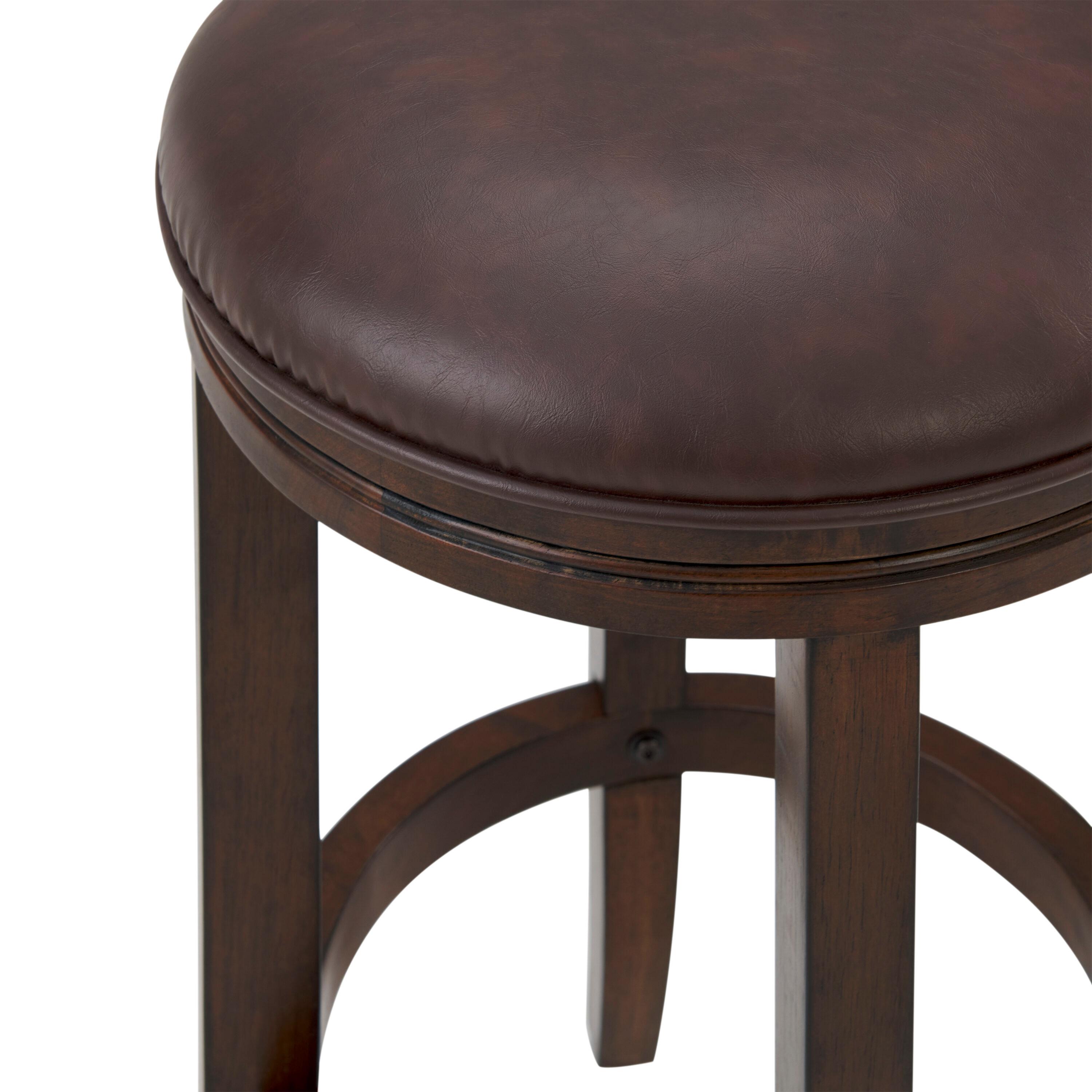 Natick Solid Rubber Wood Counter And Bar Stool