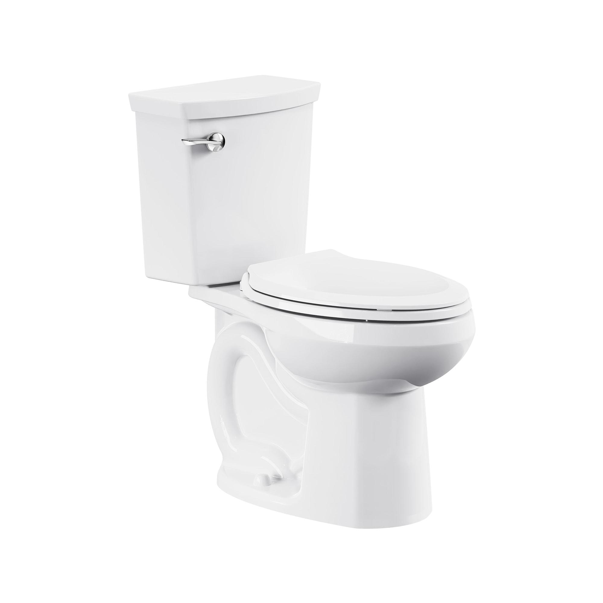 American Standard H2Option 1.1 Gallons GPF Elongated Comfort Height Floor Mounted Two-Piece Toilet (Seat Not Included)