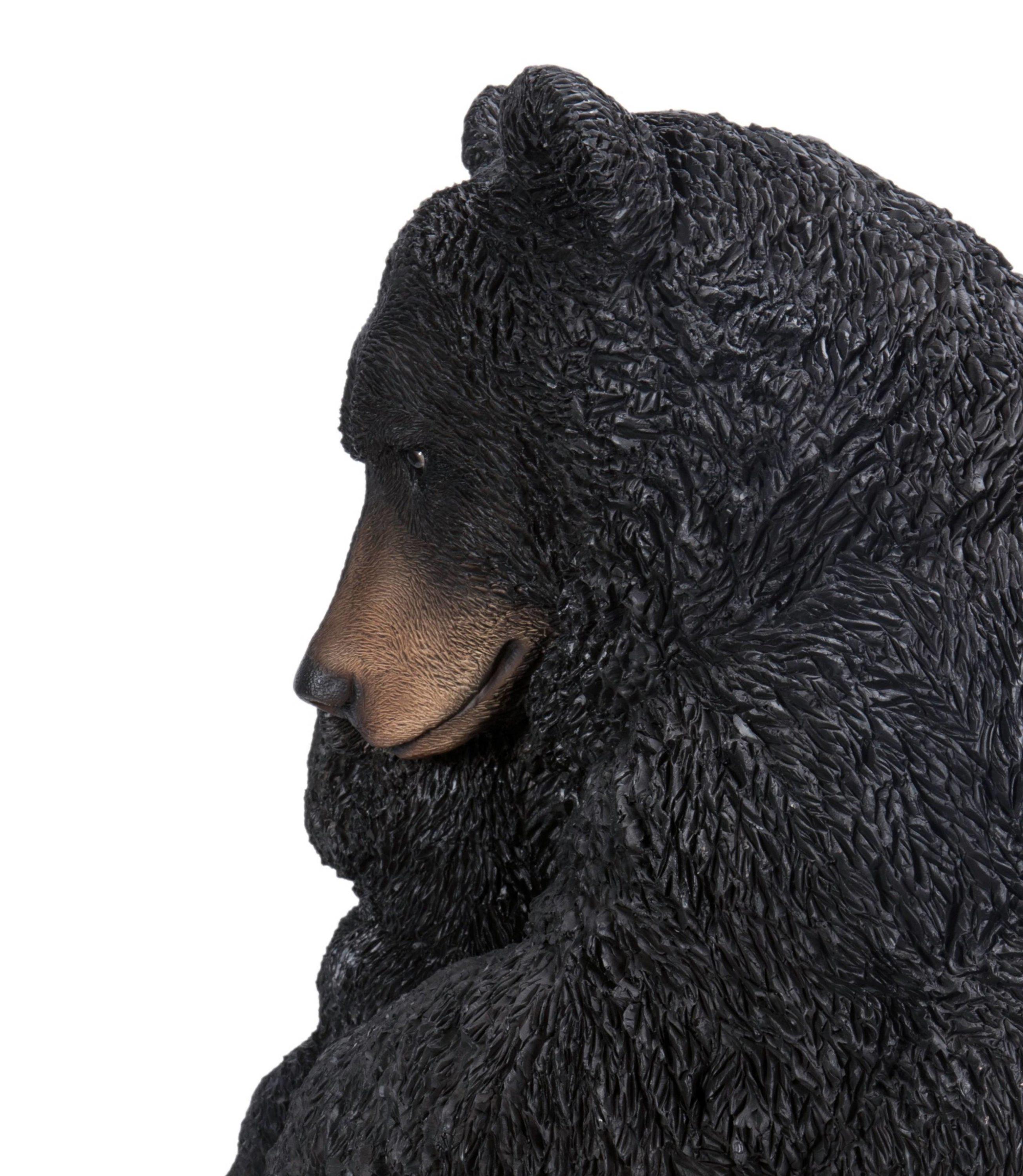 Hi-Line Gift Ltd. Bear Mother and Child Embracing Statue