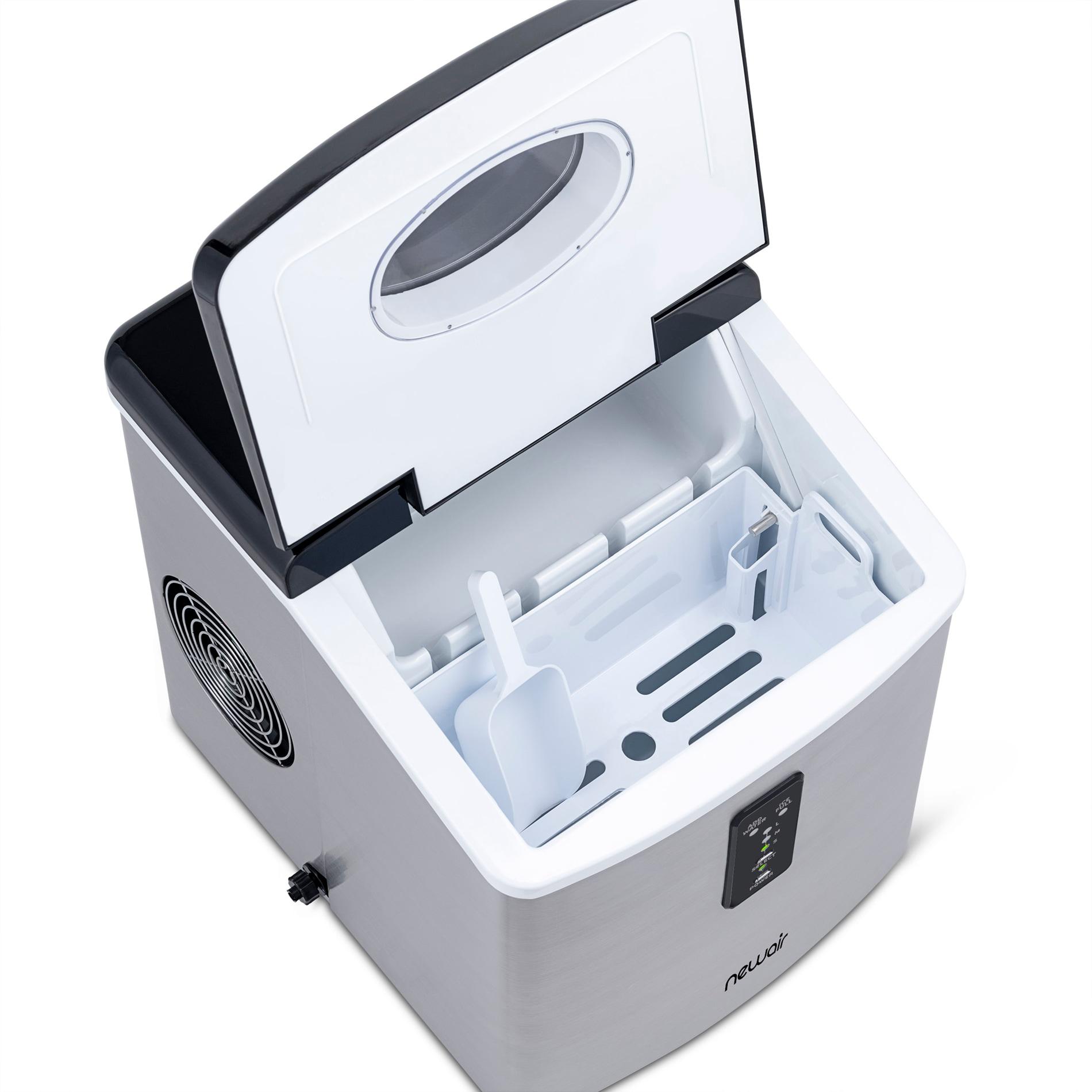 Newair Countertop Ice Maker, 28 lbs. of Ice a Day, 3 Ice Sizes, BPA-Free Parts