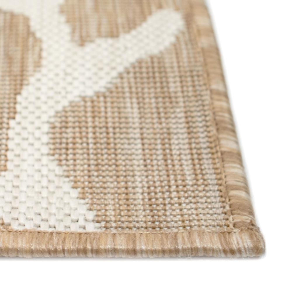 Liora Manne Carmel Coral Border Indoor/Outdoor Rug Sand 7'10" x 9'10"