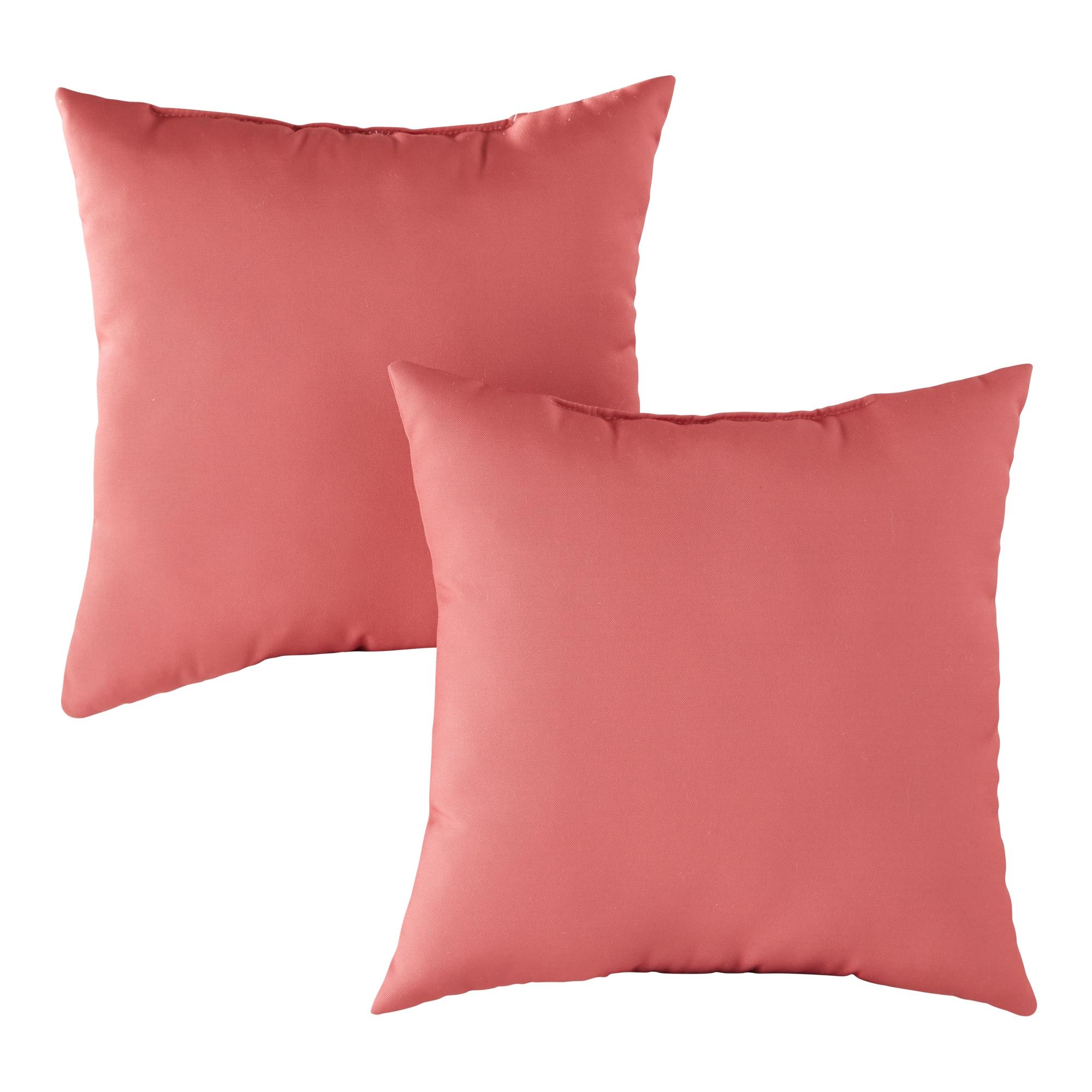 Indoor/Outdoor Reversible Throw Pillow