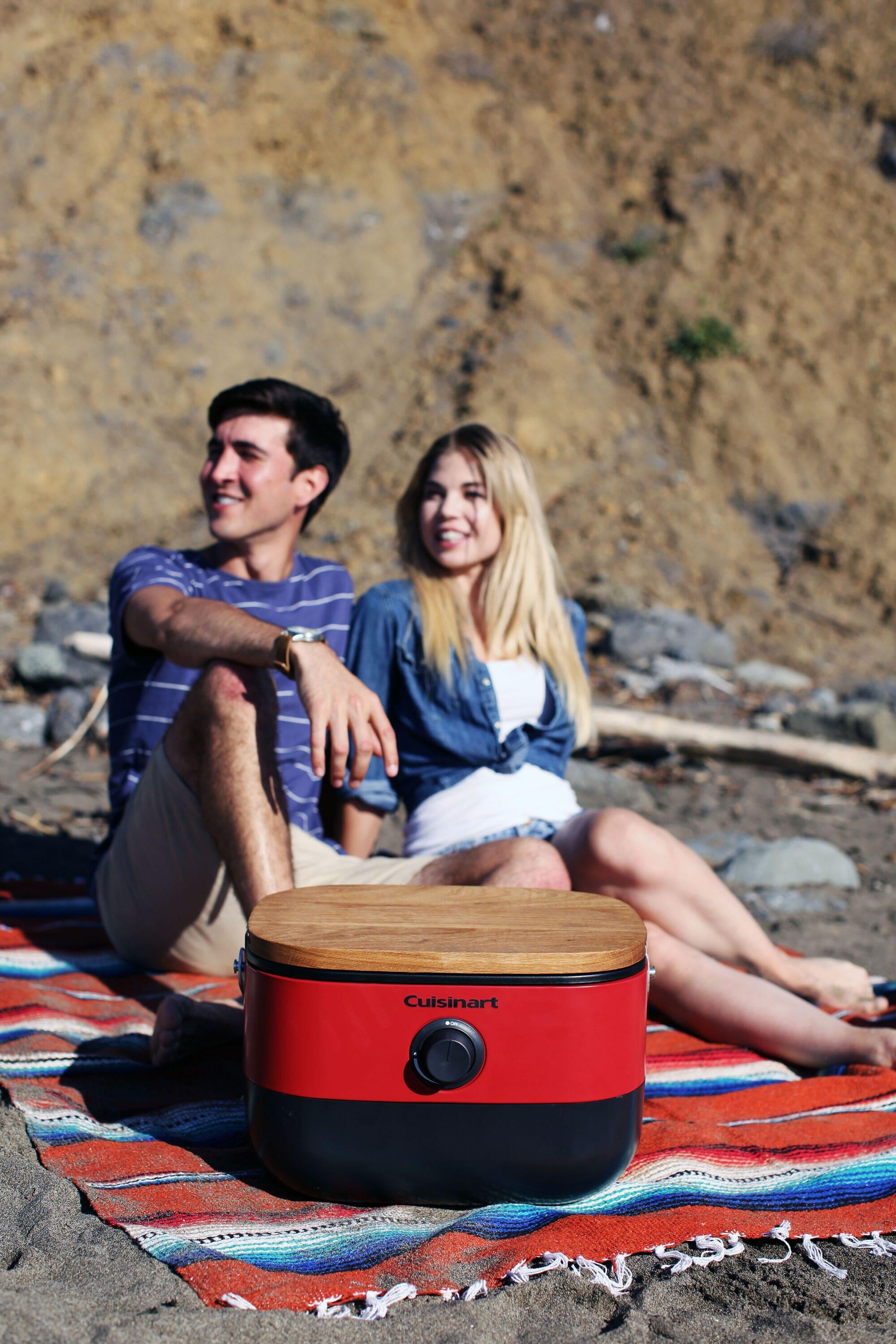 Cuisinart ® Venture ™ Red Portable Outdoor Gas Grill