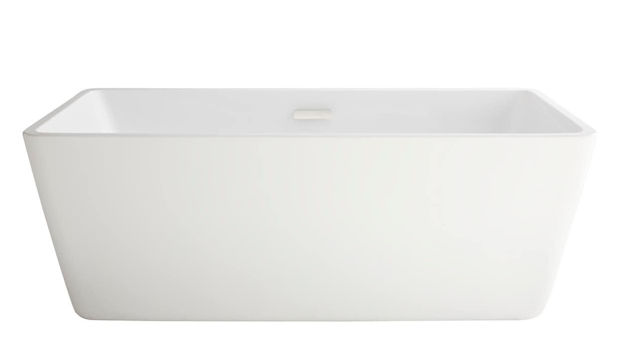 American Standard Freestanding Tub Overflow Cover and Drain Kit in Polished Nickel Drainage Systems