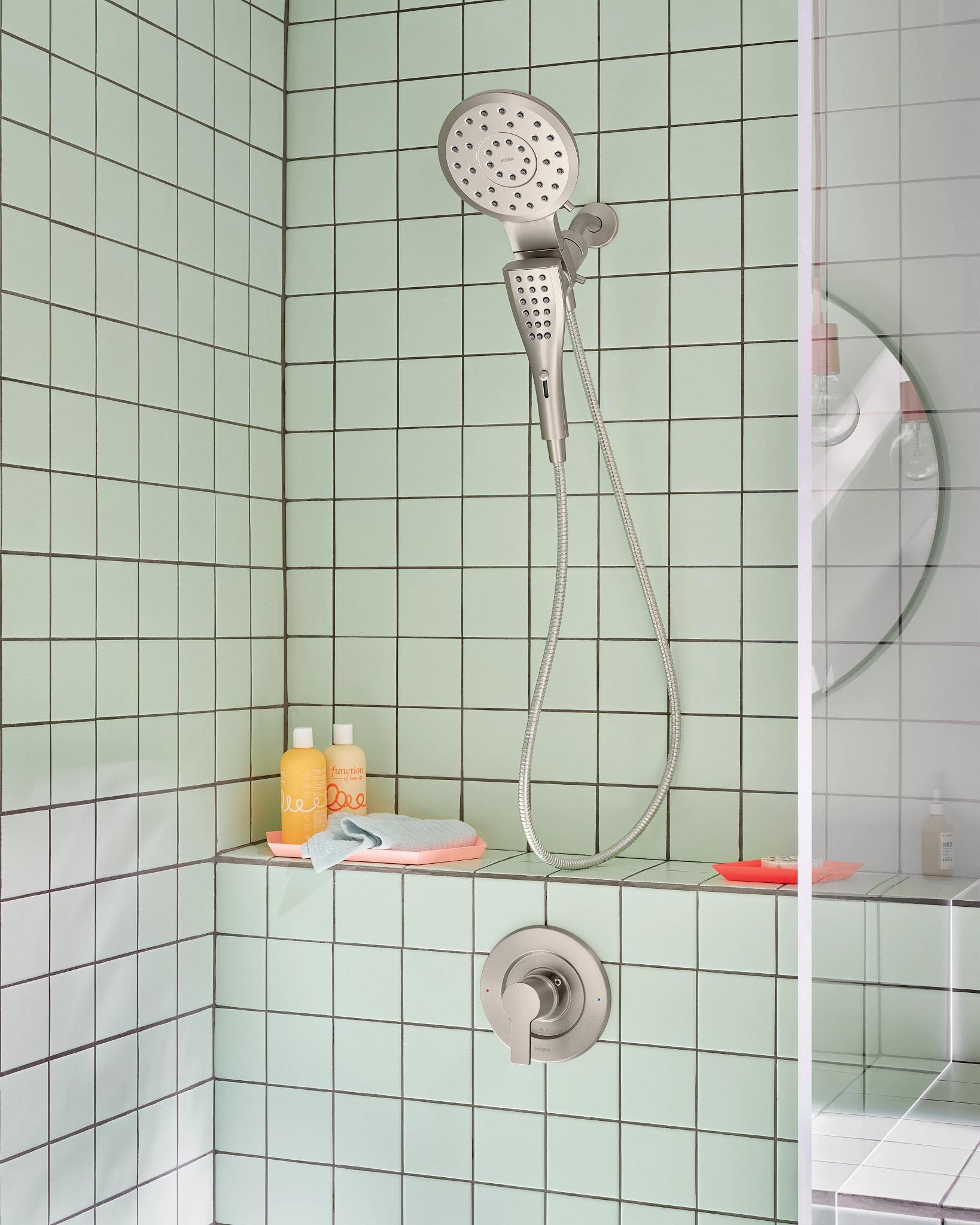 Verso 1.75 GPM Rainshower/Handshower Combination with Infiniti Dial and Magnetix Docking