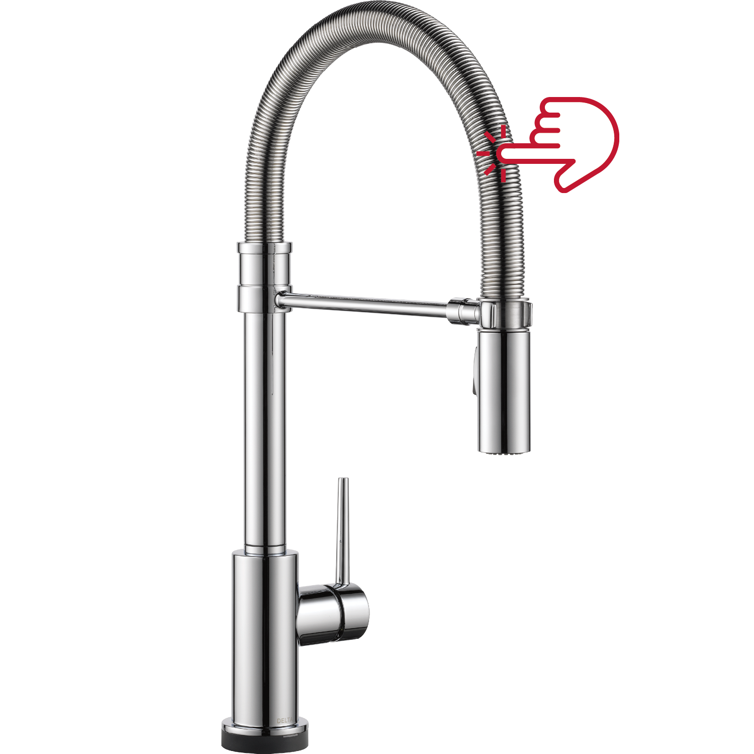 Trinsic Pro Pull Down Touch Single Handle Kitchen Faucet with Accessories