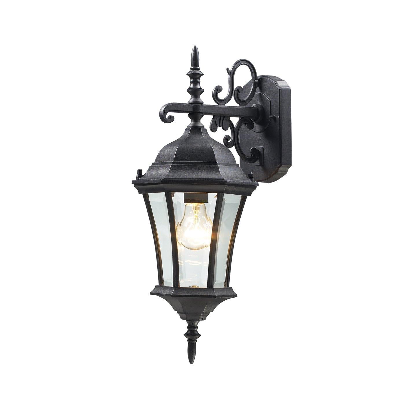 Z-Lite Wakefield Outdoor 1-Light Wall Sconce, Black