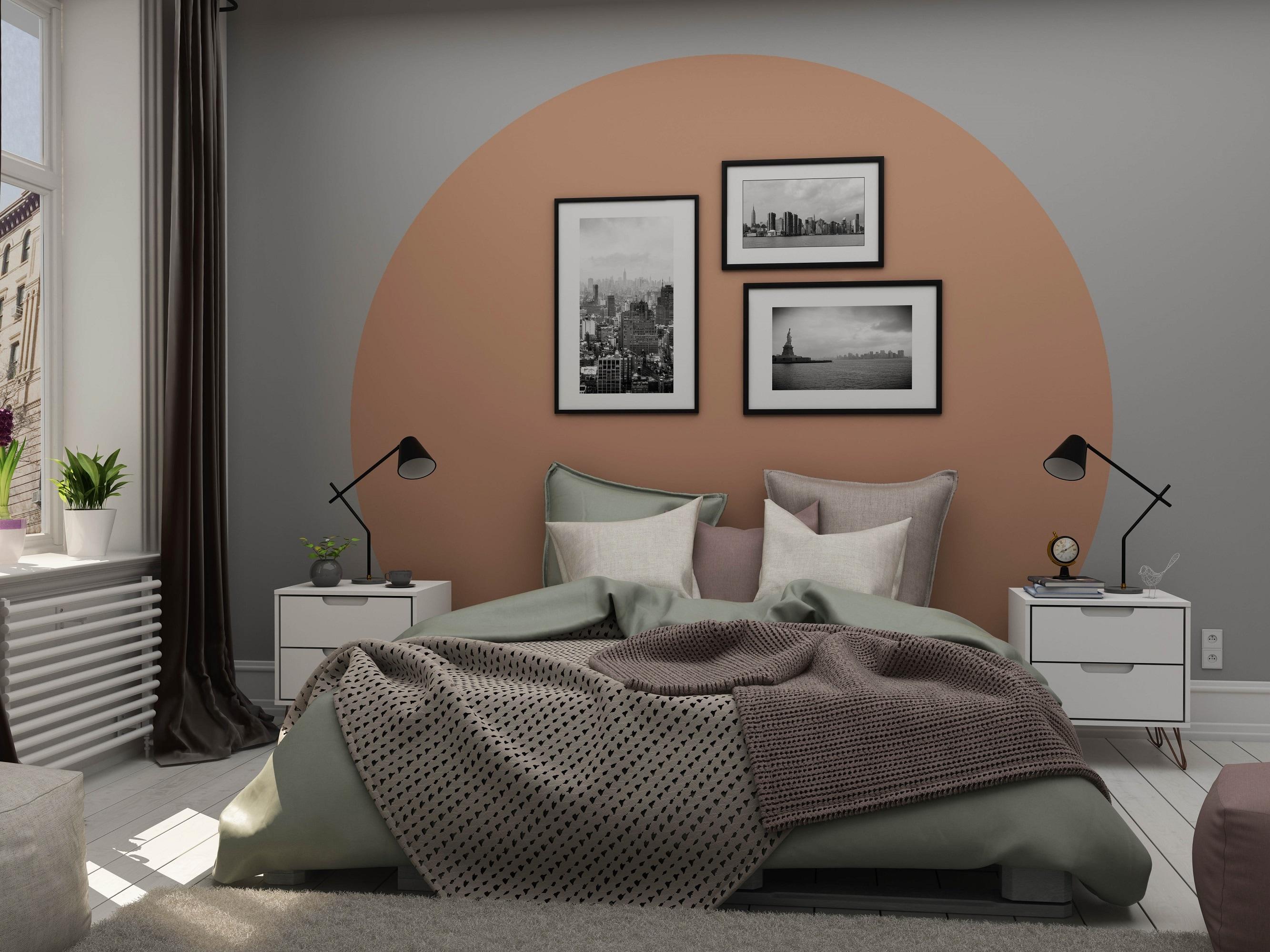 Set of 2 Rockefeller 2 Drawer Nightstands White - Manhattan Comfort: Modern Splayed Metal Legs, MDF