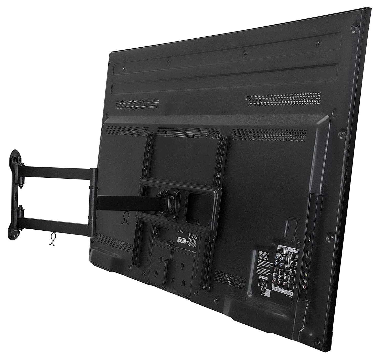 Mount-It! Full Motion TV Wall Mount | Long Arm TV Mount with 24 Inch Extension | Fits 32 to 55 Inch TVs with Up to VESA 400 x 400, 77 Lbs. Capacity